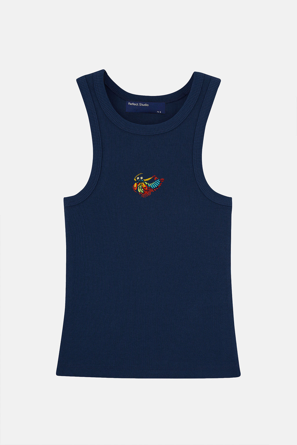 Mantis Karidesi Ribana Halter Yaka Atlet - Lacivert