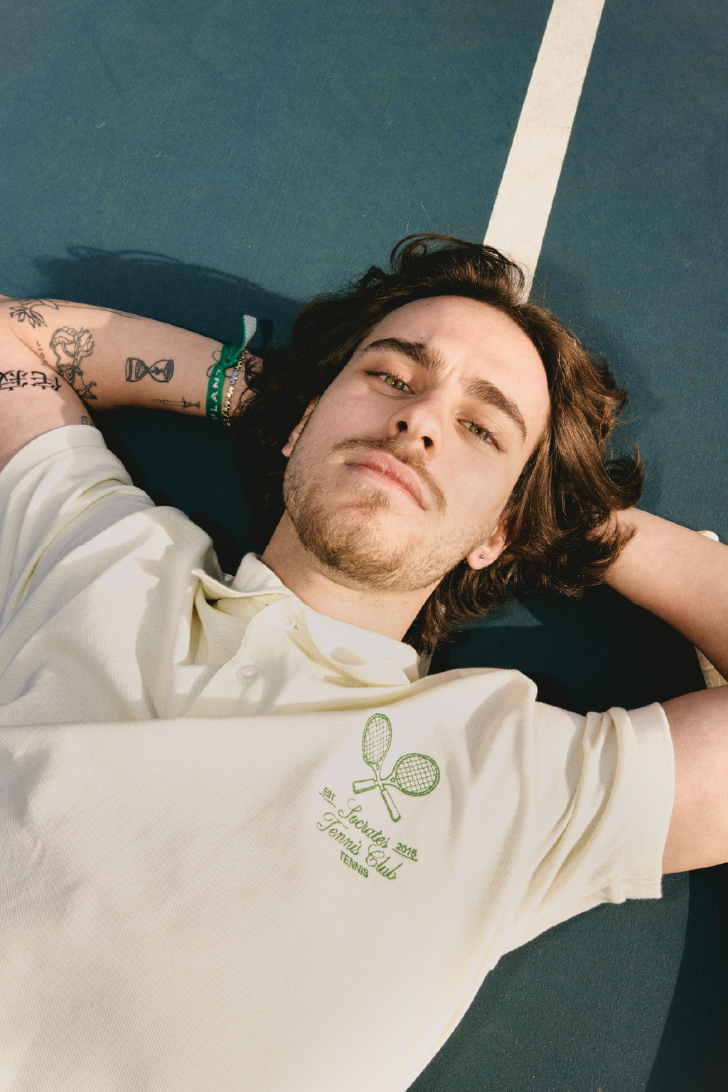 Socrates Tennis Club Polo - Ekru