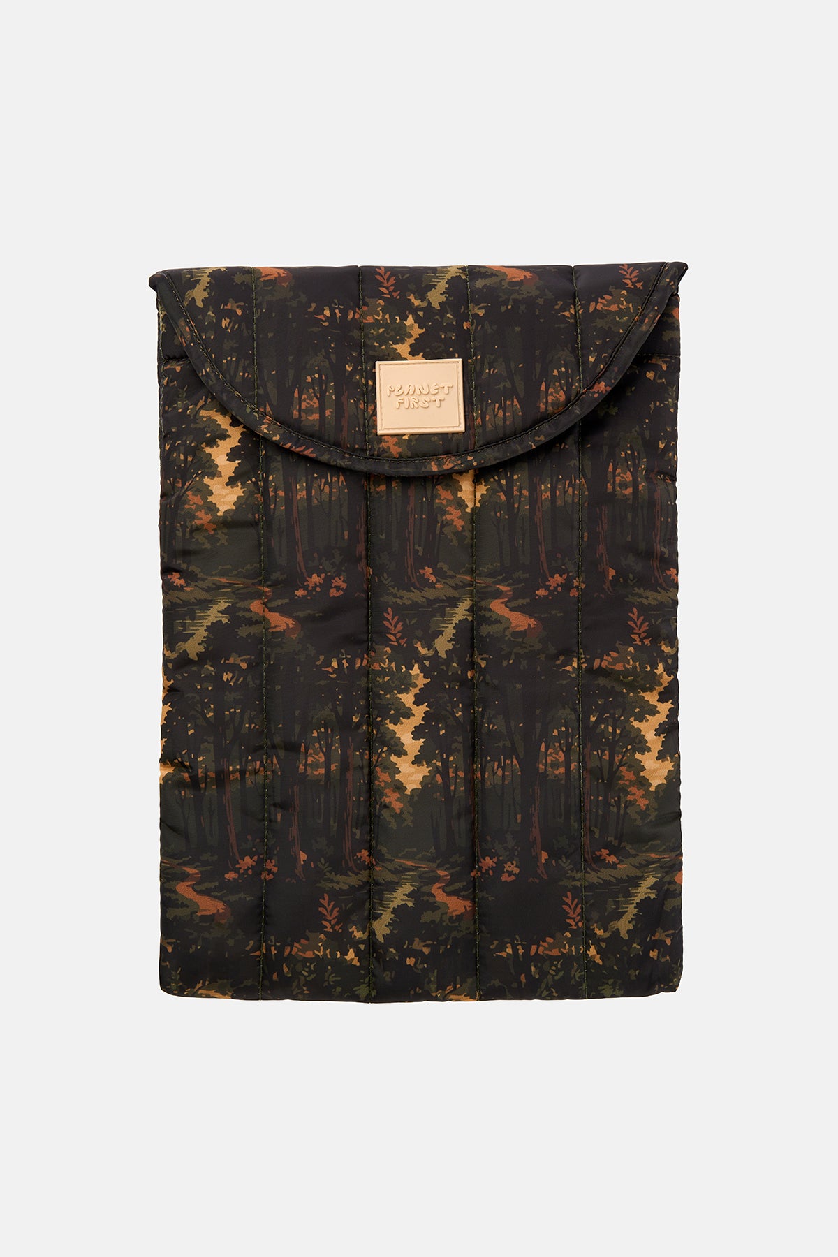 Forest Puffer Laptop Case - Baskılı
