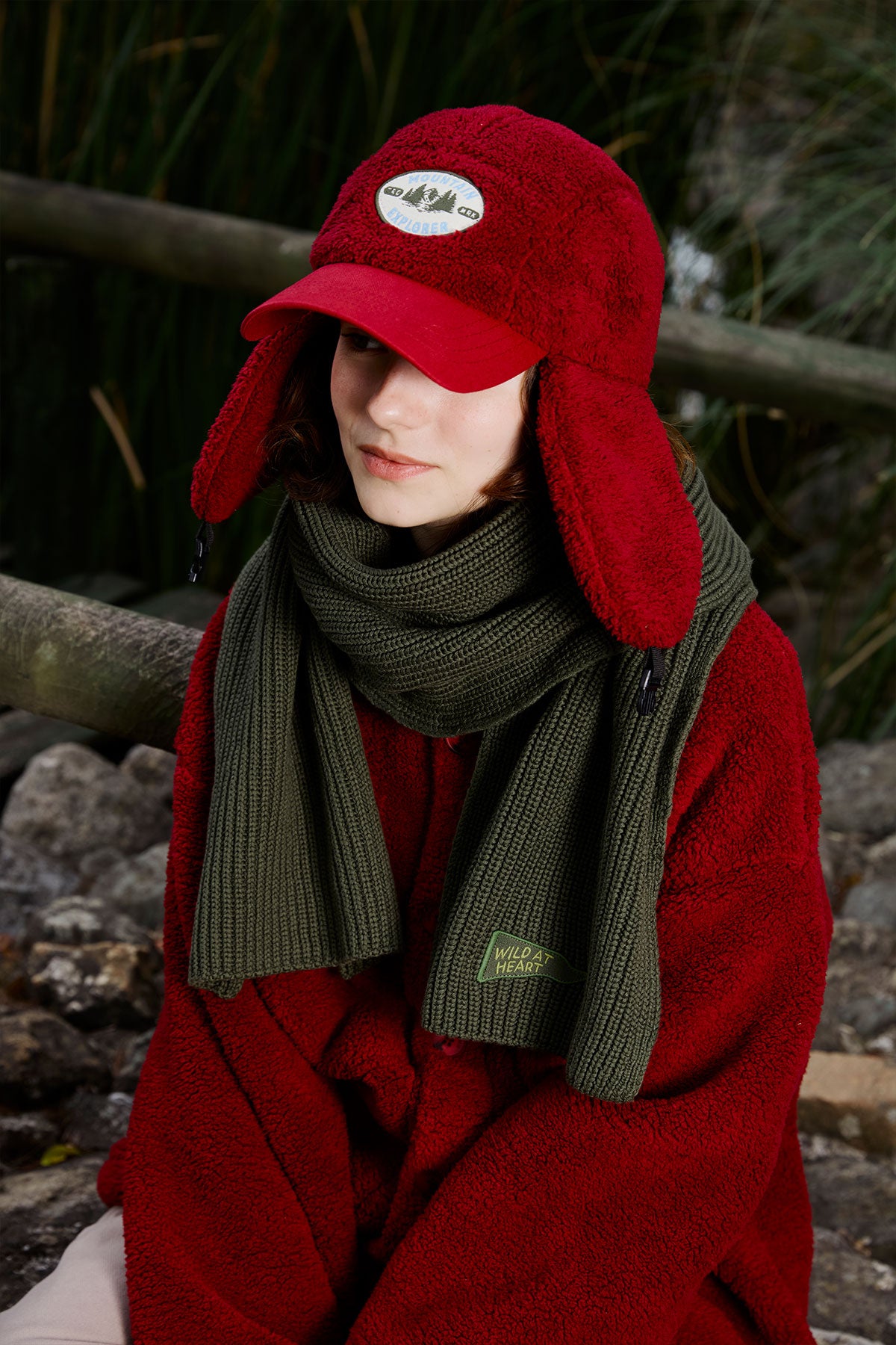 Mountain Sherpa Cap - Bordo