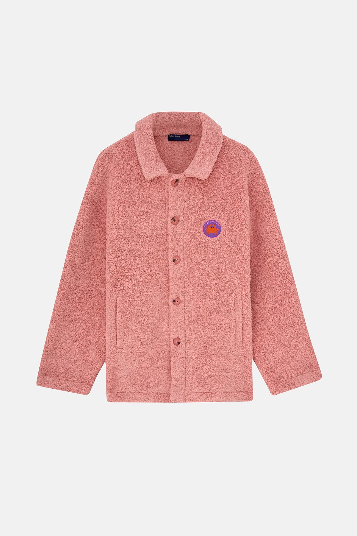 Yengeç Sherpa Ceket - Pembe