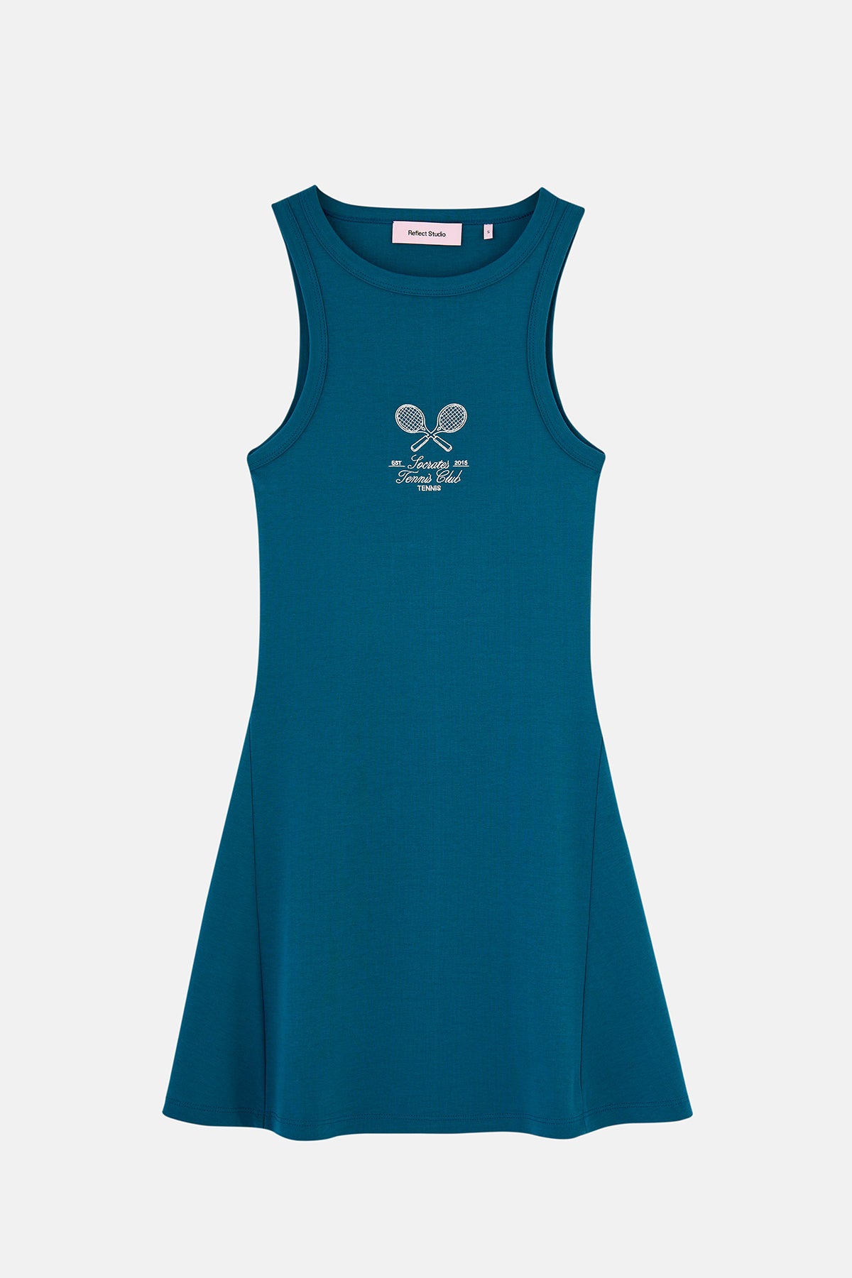 Socrates Tennis Club  Premium Elbise - Mavi