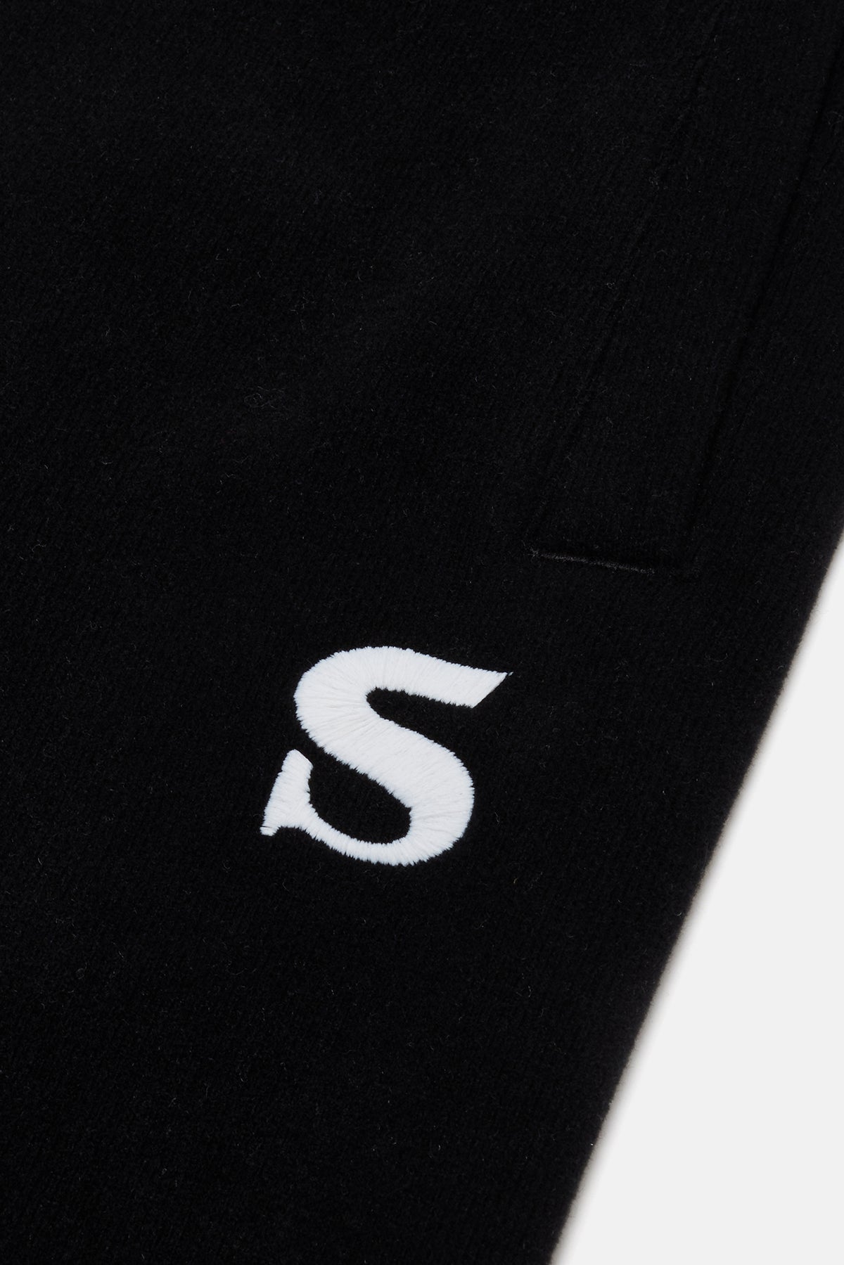 Socrates Logo Super Soft Erkek Eşofman Altı - Siyah
