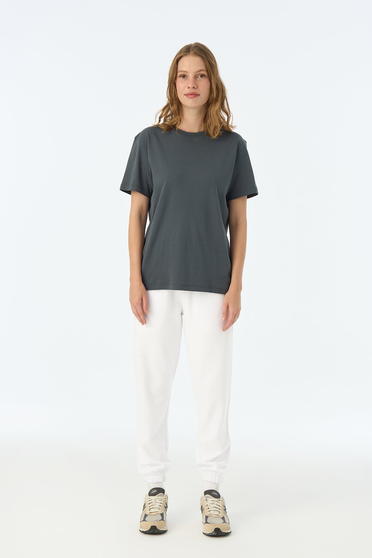 İmparator Penguen SuperSoft Kadın Eşofman Altı - Beyaz