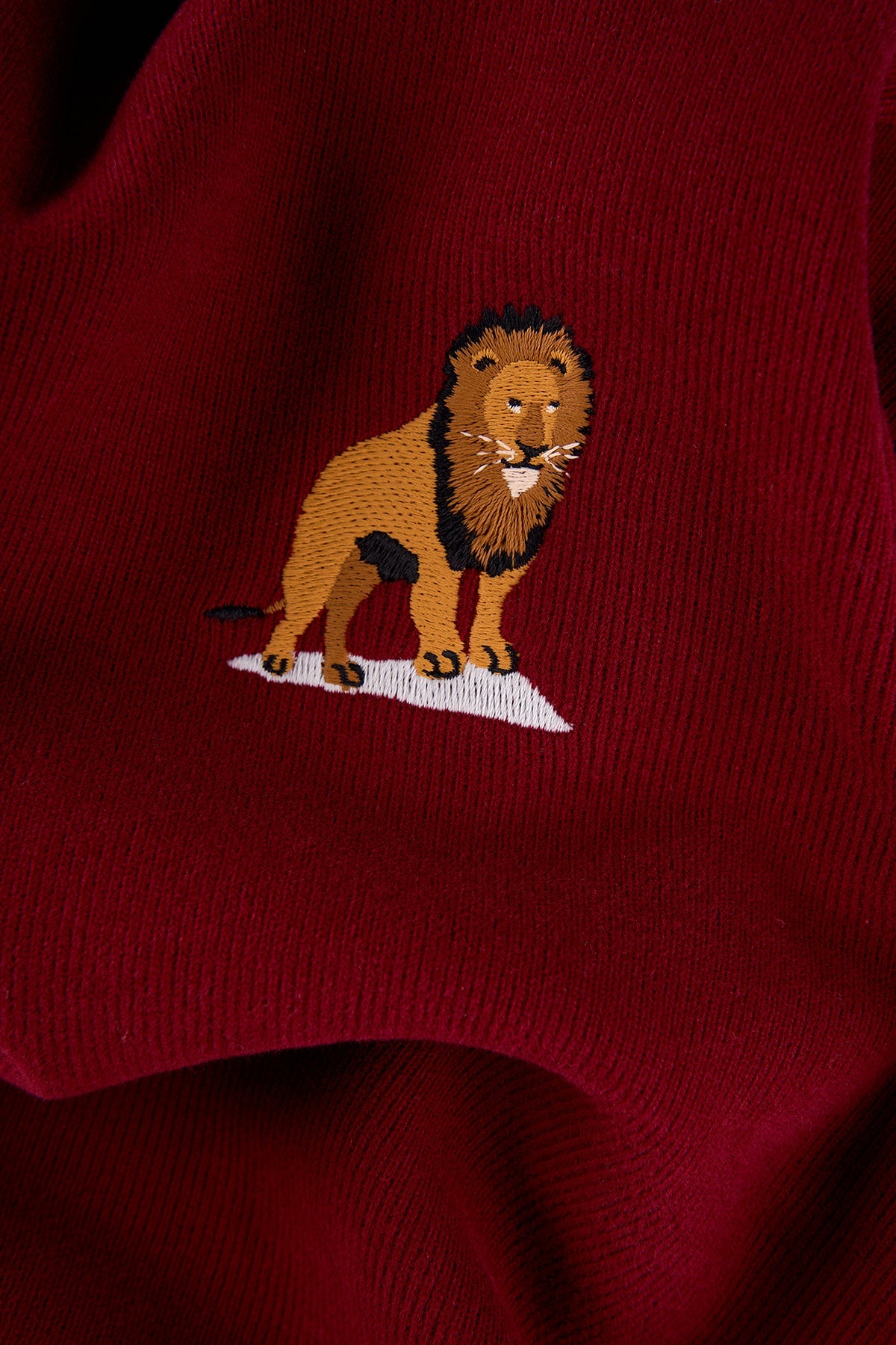 Aslan SuperSoft Kids Full Zip Hoodie - Bordo