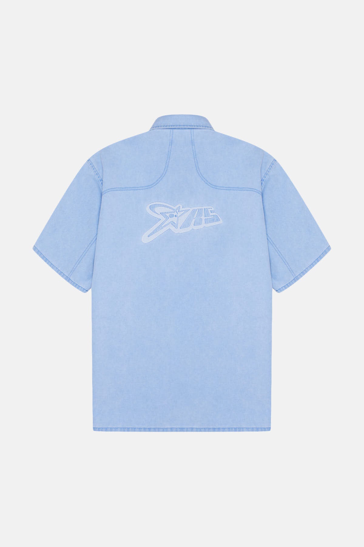 Logo Short Sleeve Shirt - Blue