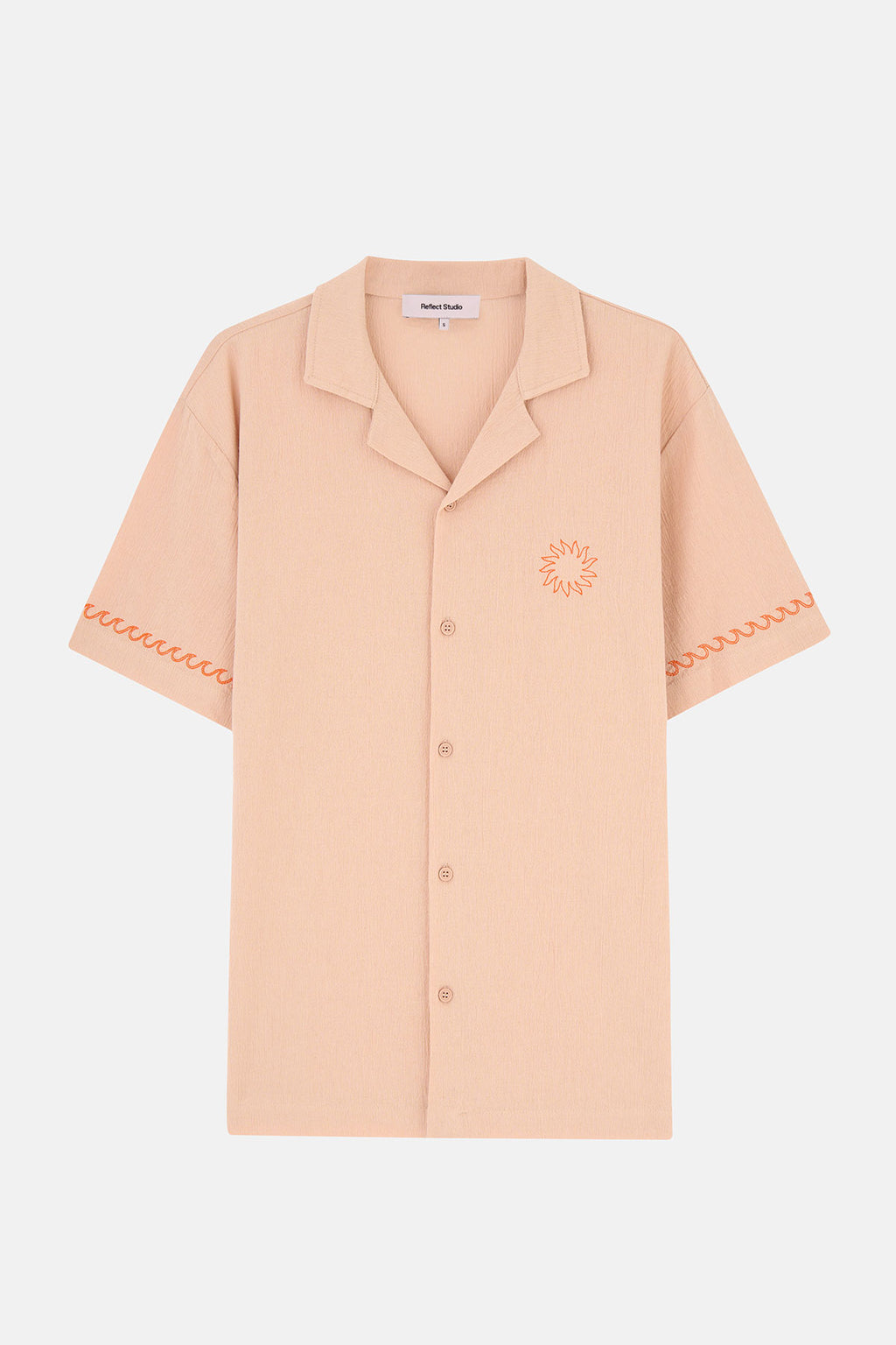 Güneş ve Dalga Müslin  Gömlek - Bej