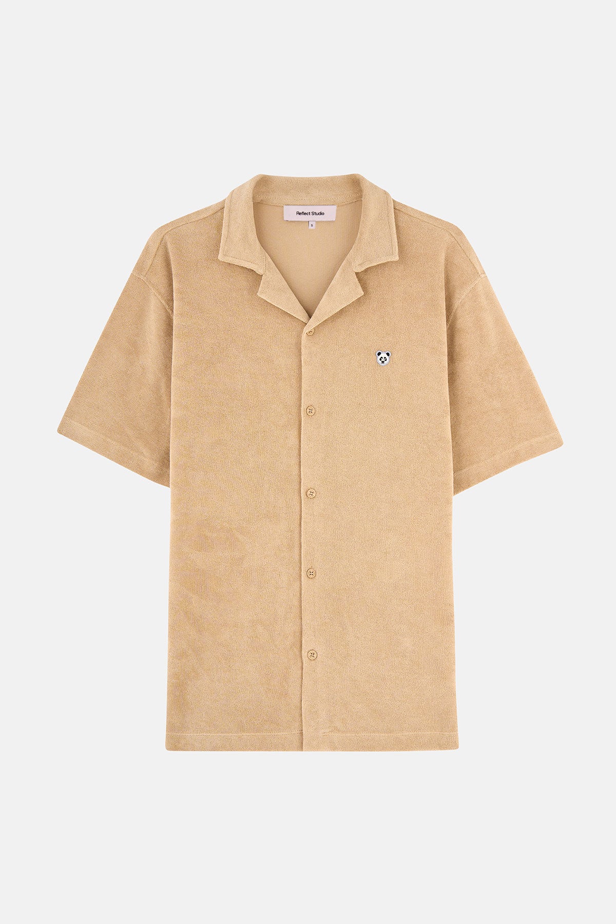 Panda Terry Gömlek - Bej