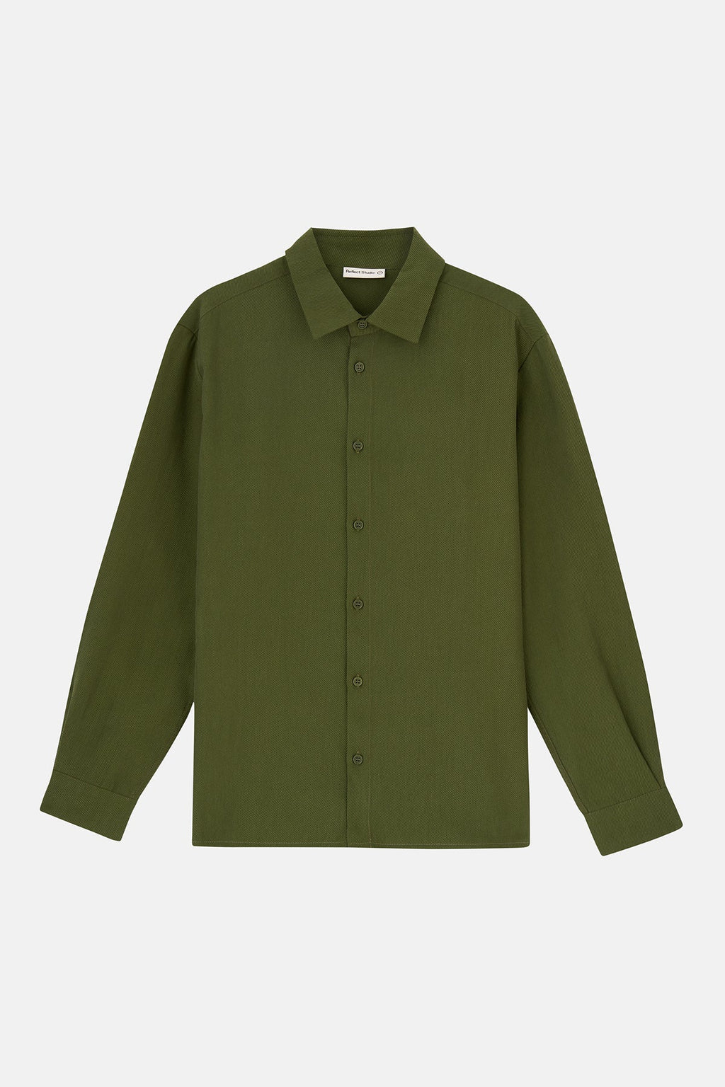 Basic TENCEL™  Uzunkollu Gömlek - Haki