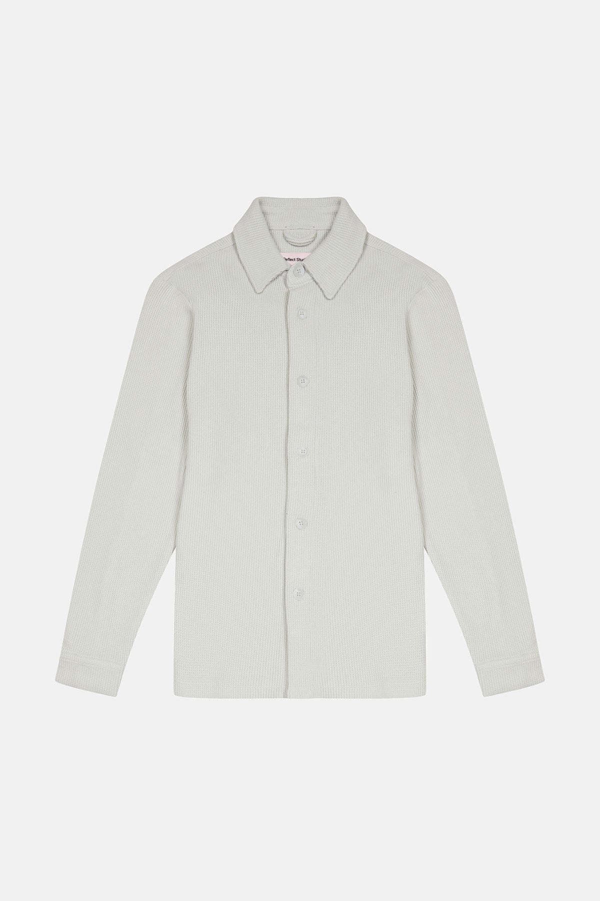 Waffle Gömlek - Açık Gri