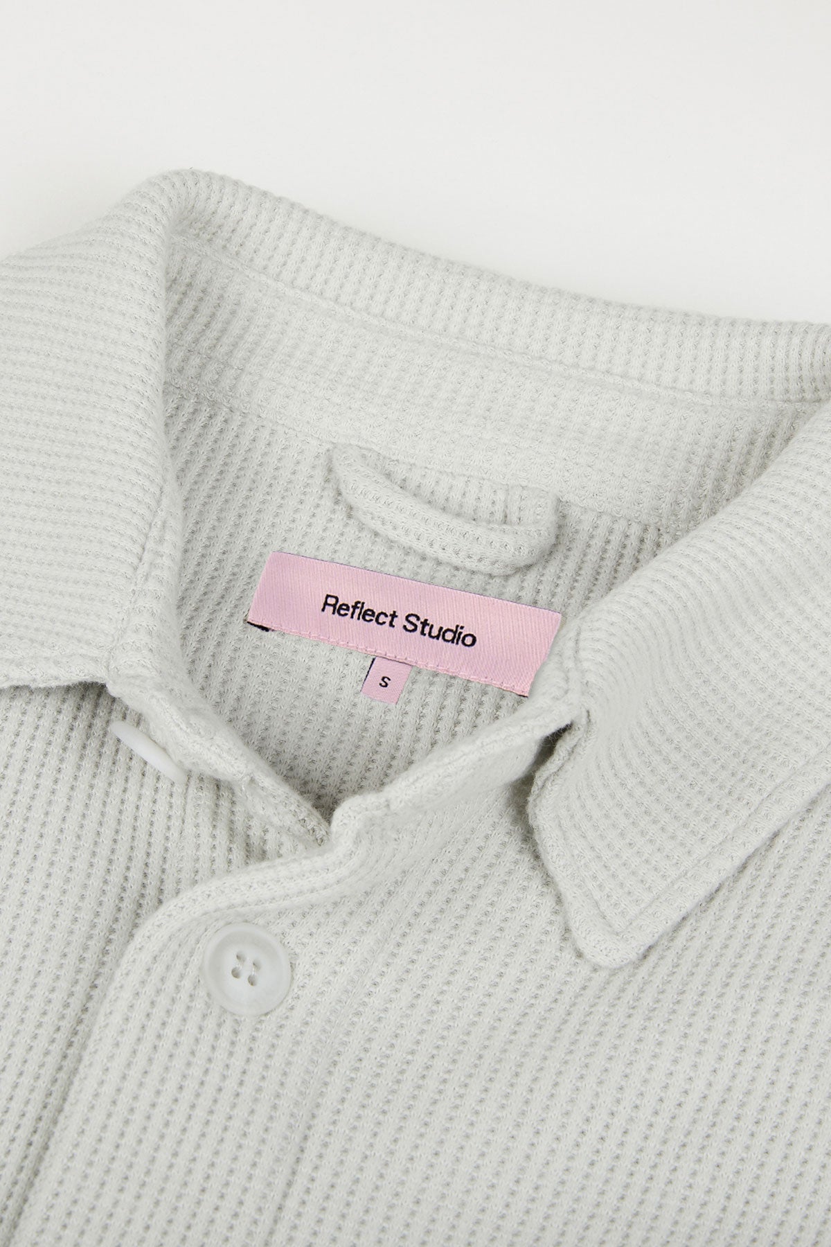 Waffle Gömlek - Açık Gri