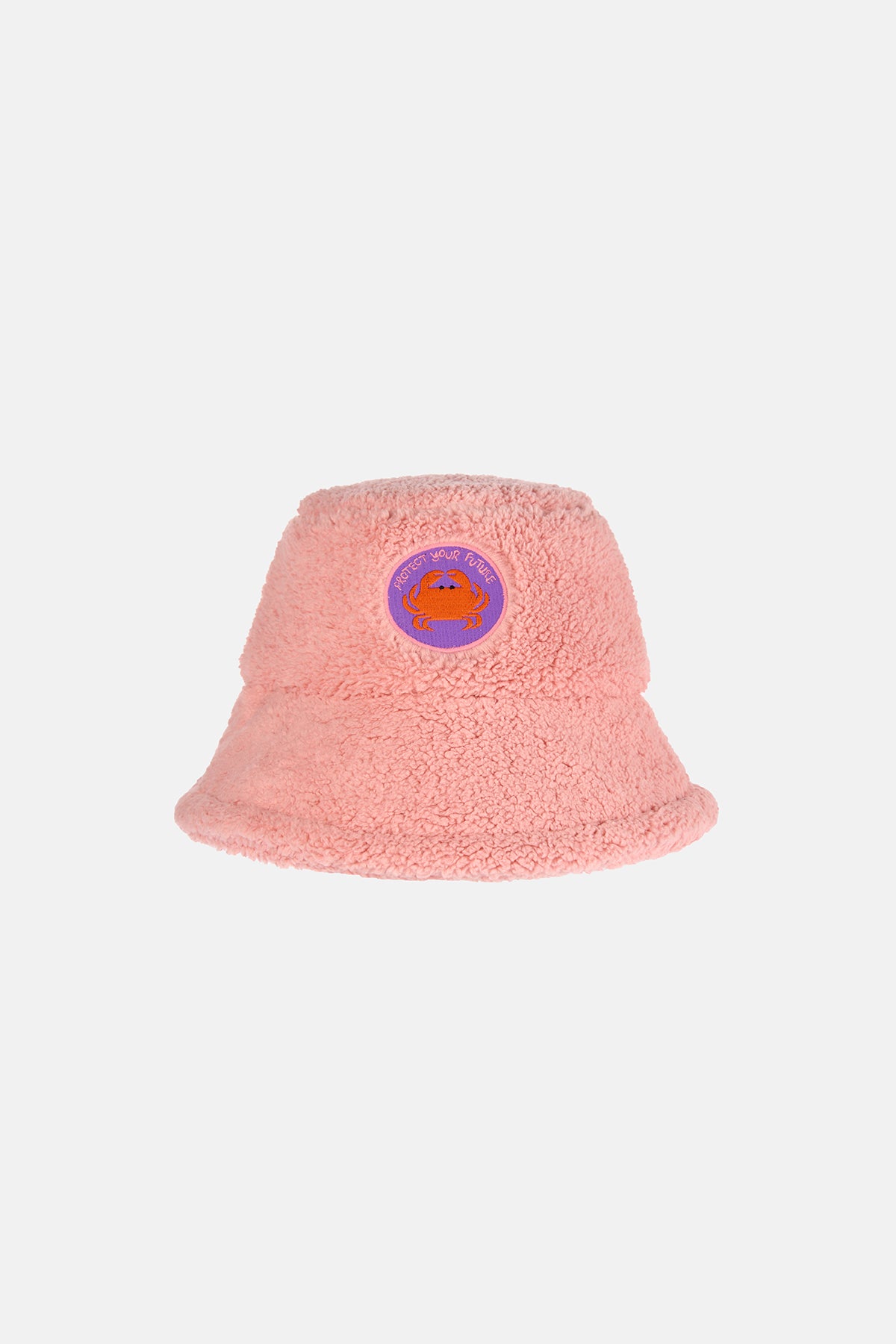 Yengeç Sherpa Şapka - Pembe