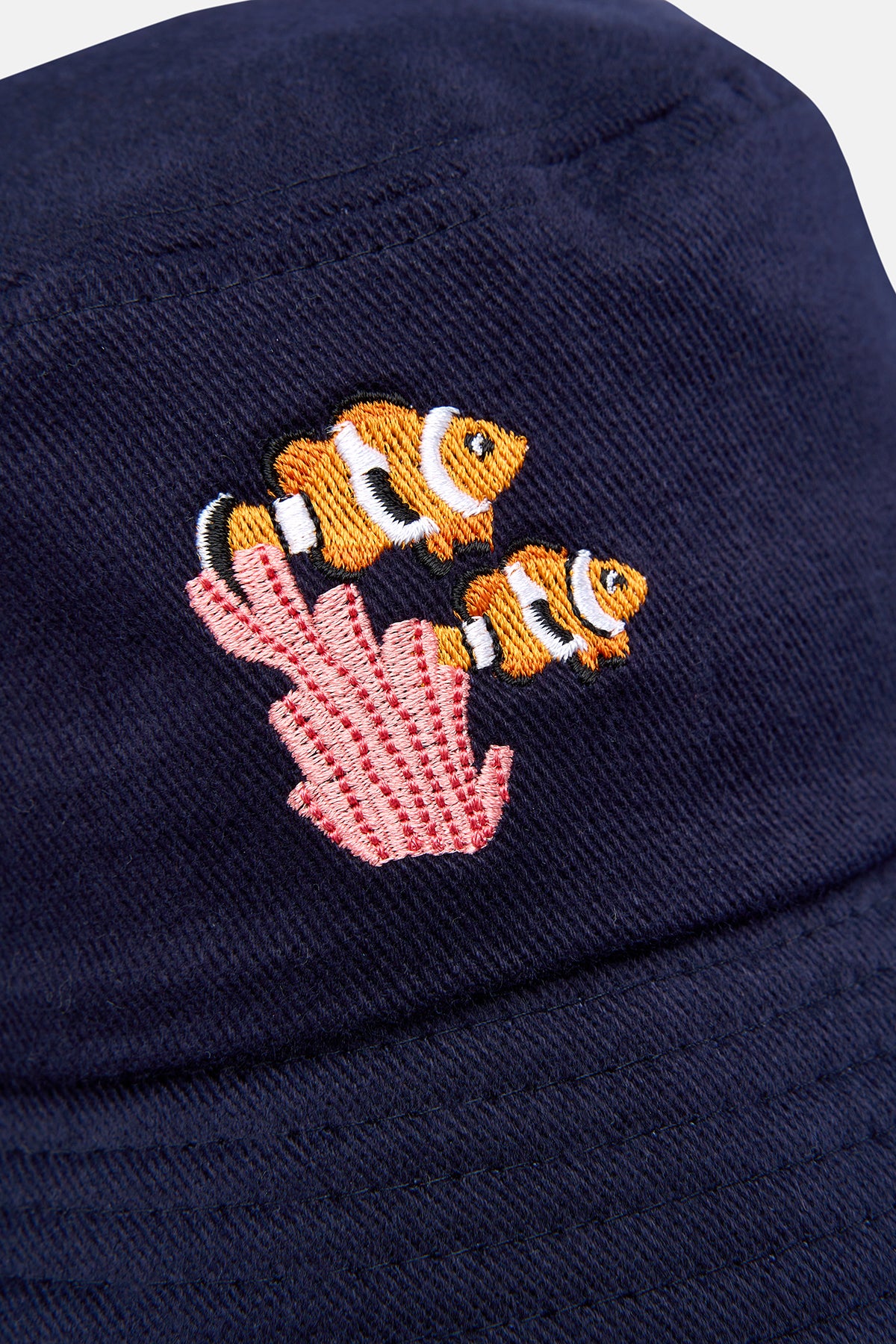 Palyaço Balığı Balıkçı Şapka - Lacivert