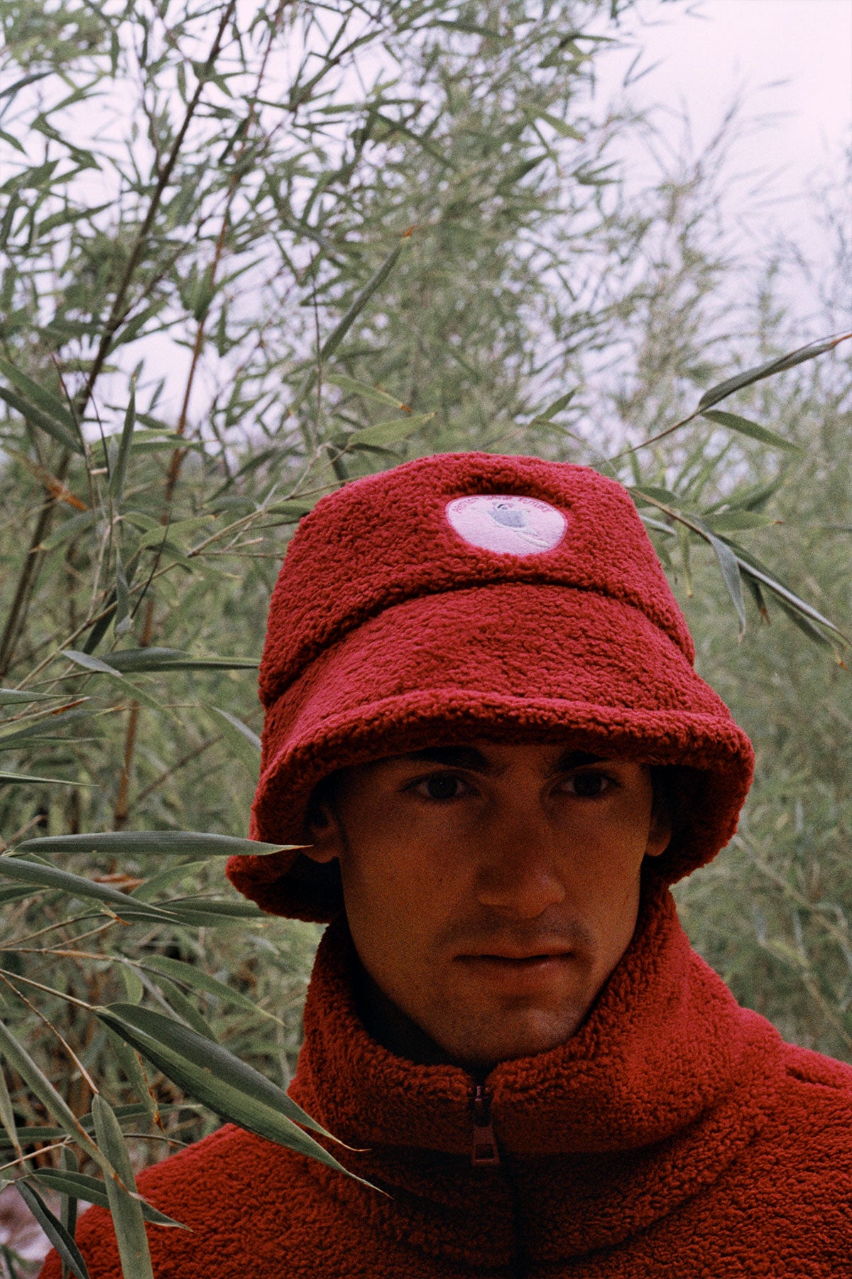 Sugar Glider Sherpa Şapka - Bordo