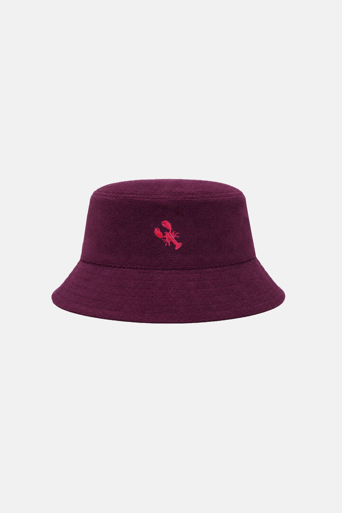 Istakoz Terry Bucket Hat - Bordo – Reflect Studio