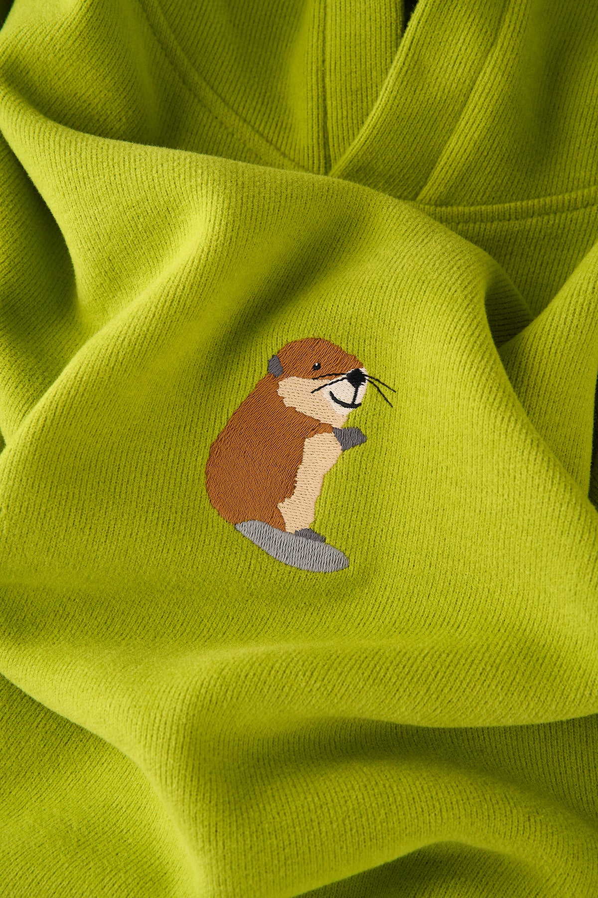 Yavru Kunduz SuperSoft Hoodie - Fıstık Yeşili