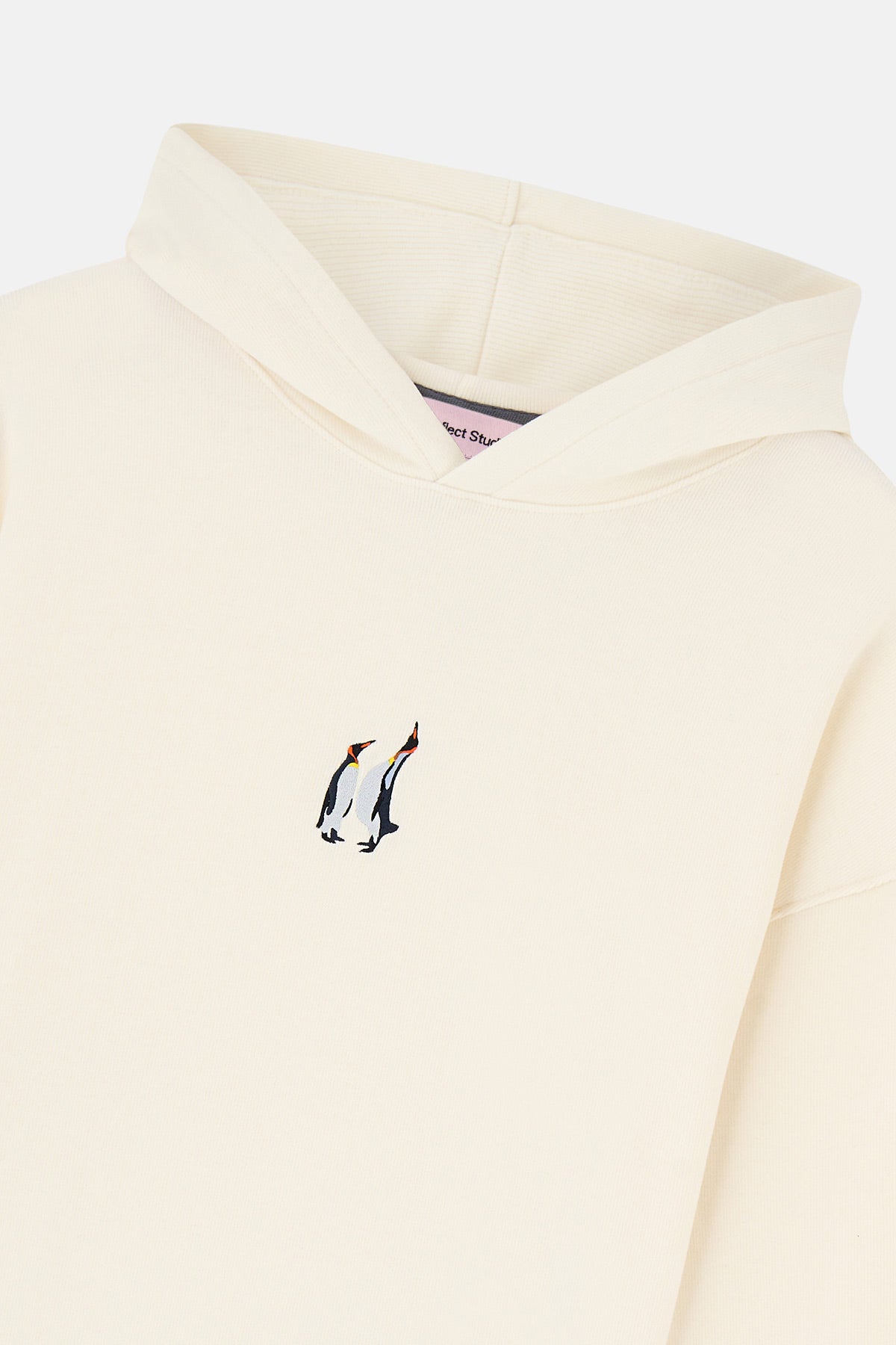 İmparator Penguen SuperSoft Hoodie - Ekru