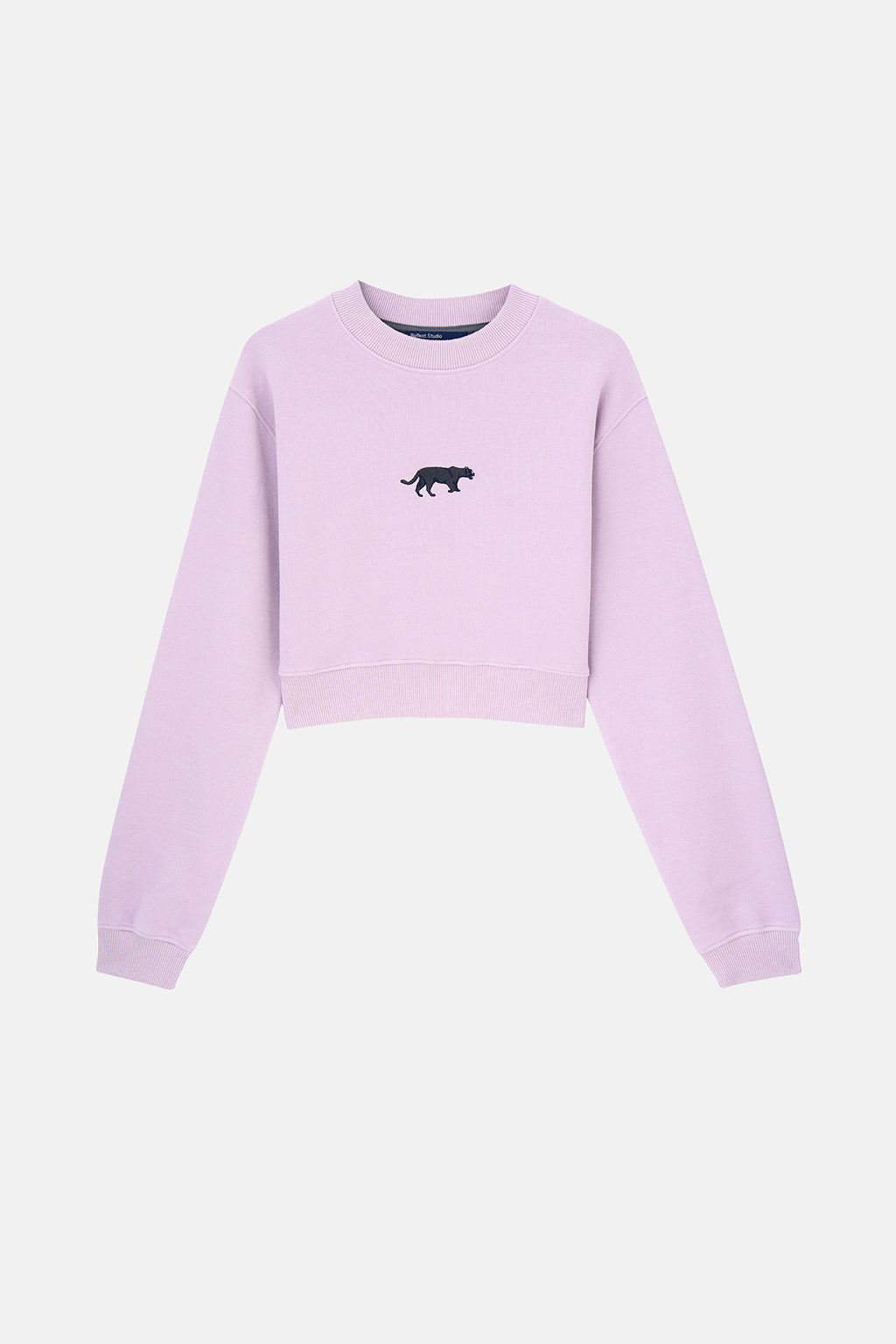 Jaguar SuperSoft Crop Sweatshirt - Lila