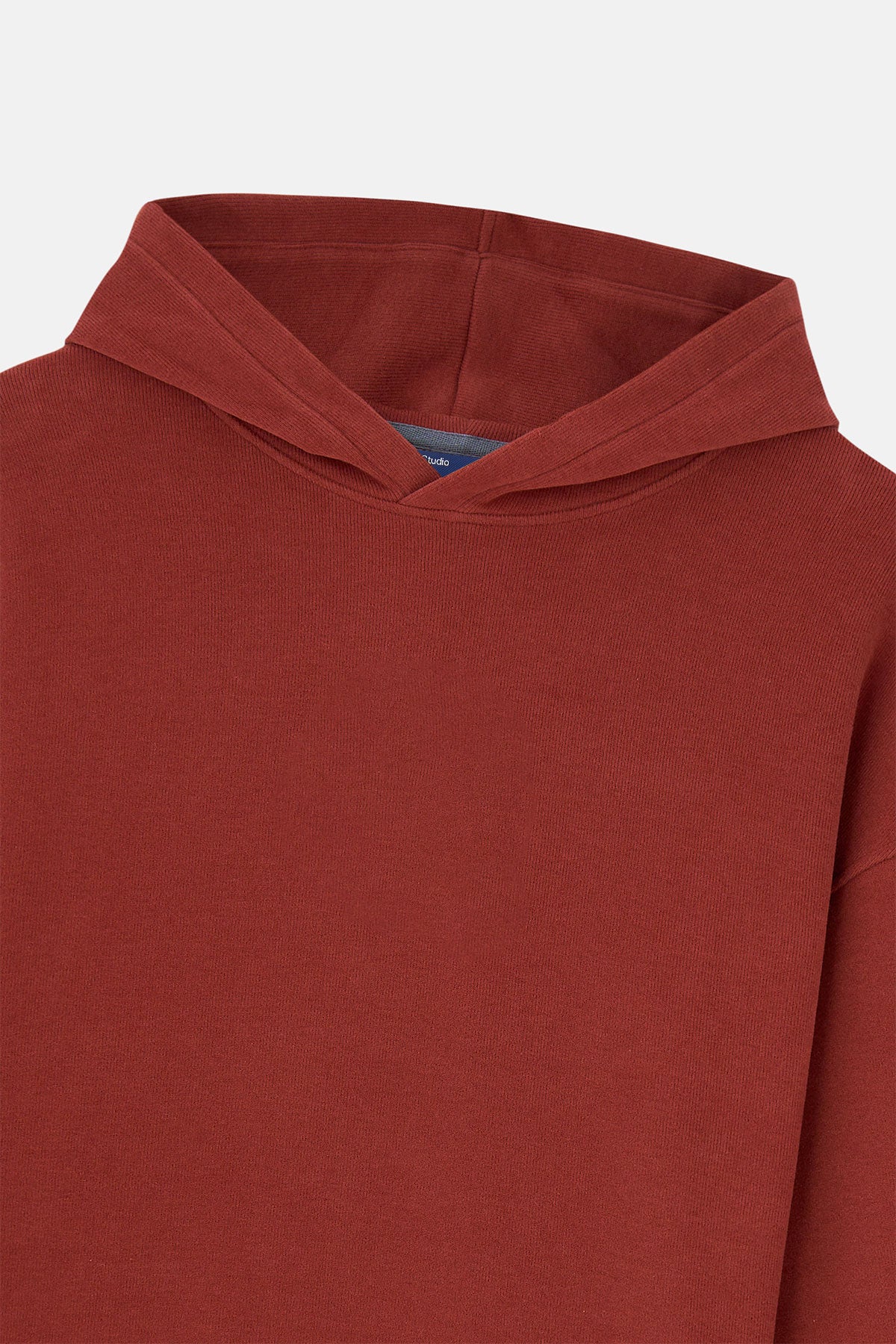 Basic SuperSoft Cepli Hoodie - Kiremit