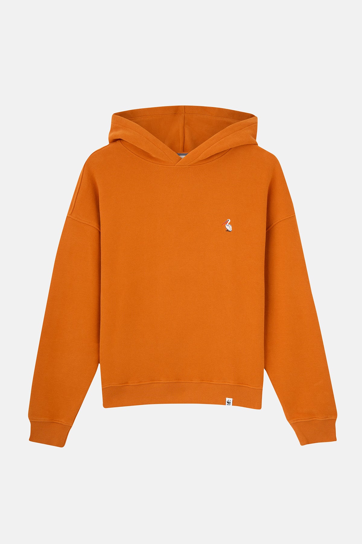 Tepeli Pelikan SuperSoft Hoodie - Koyu Turuncu