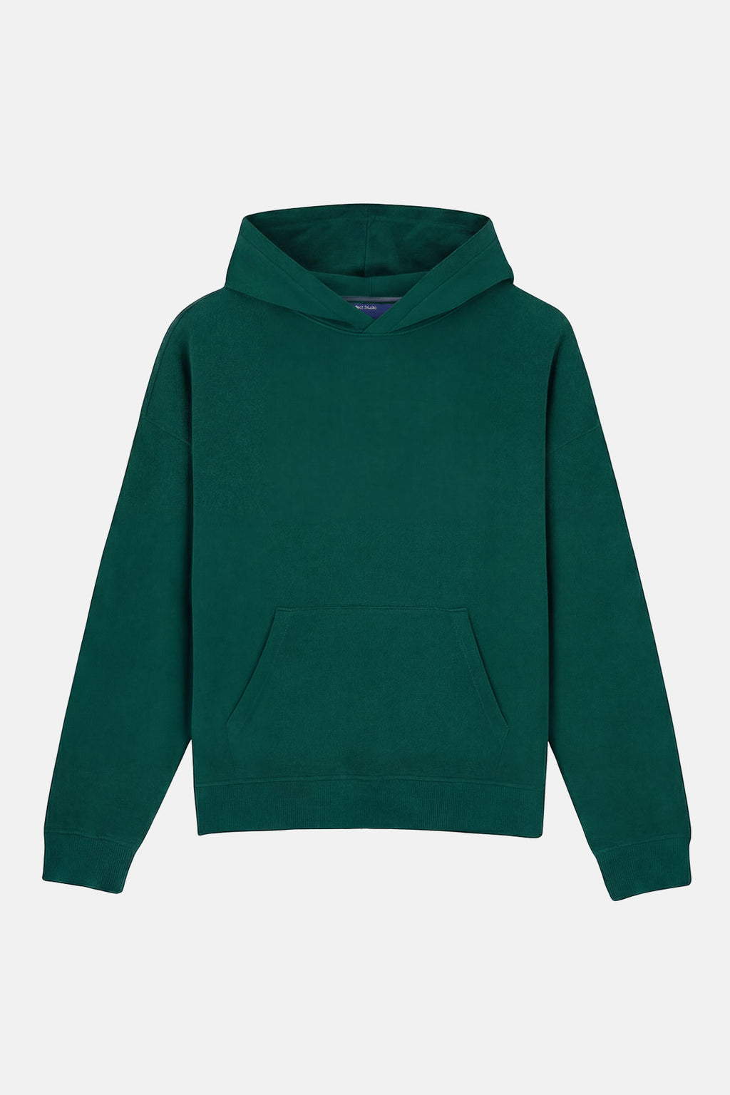 Basic SuperSoft Cepli Hoodie - Nefti Yeşili
