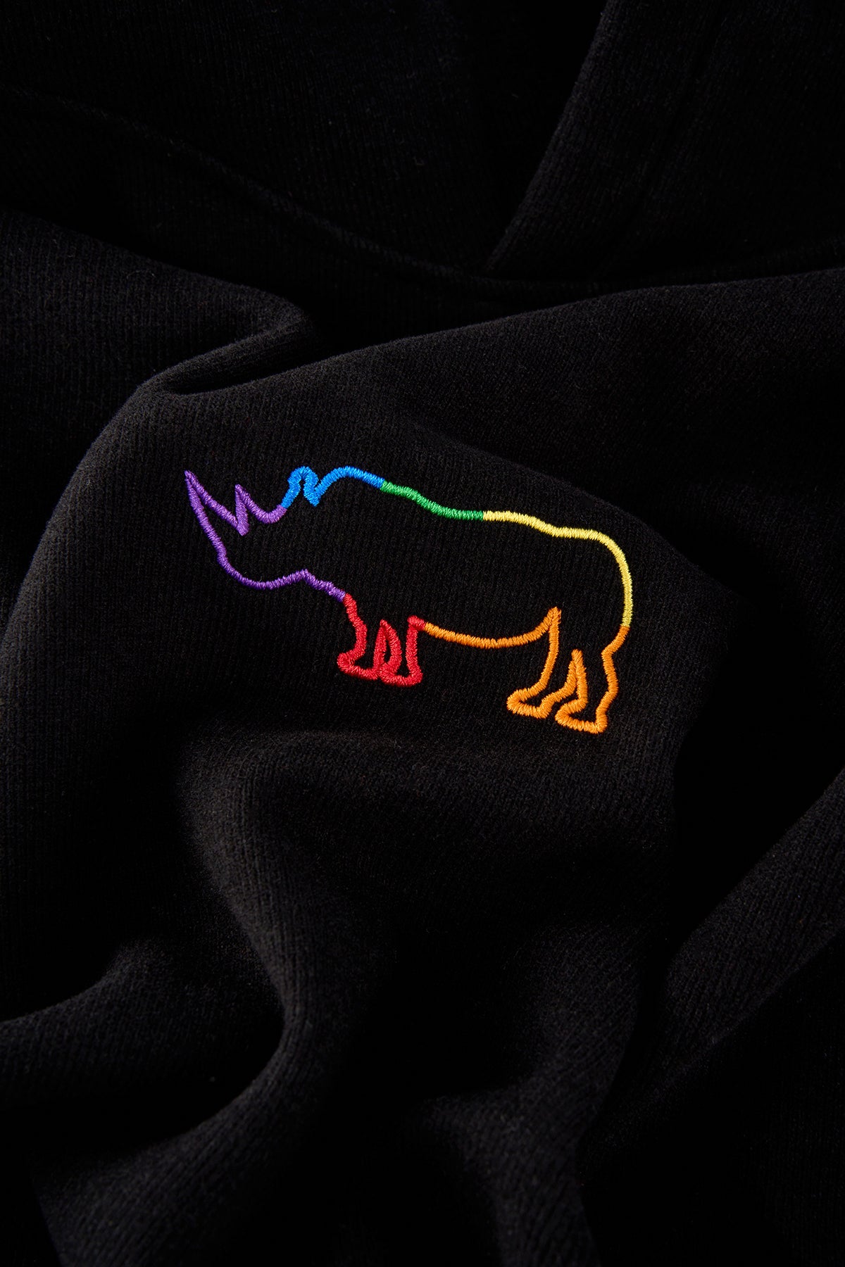 Gergedan SuperSoft Hoodie - Siyah