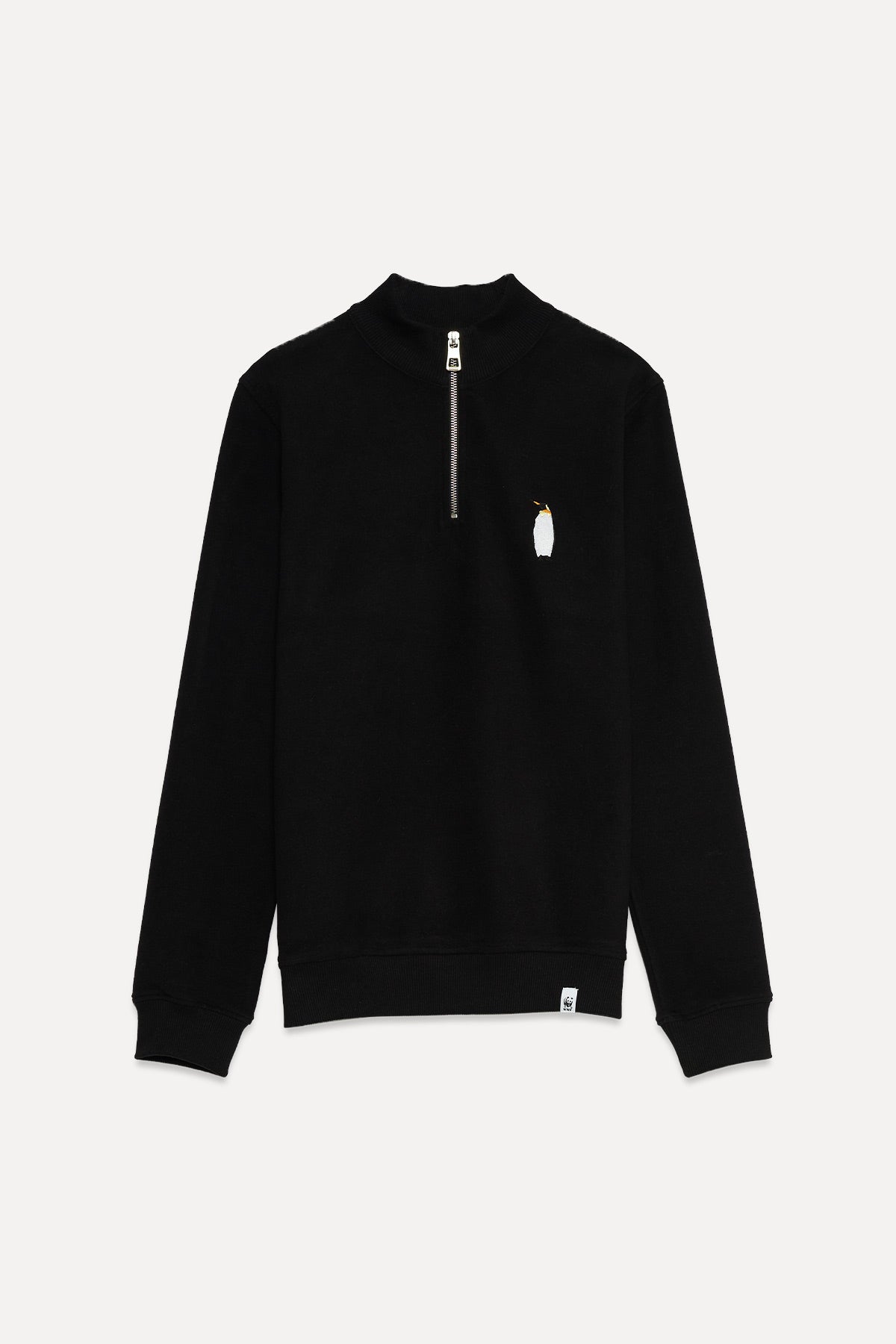 İmparator Penguen SuperSoft Quarter-Zip Sweatshirt - Siyah