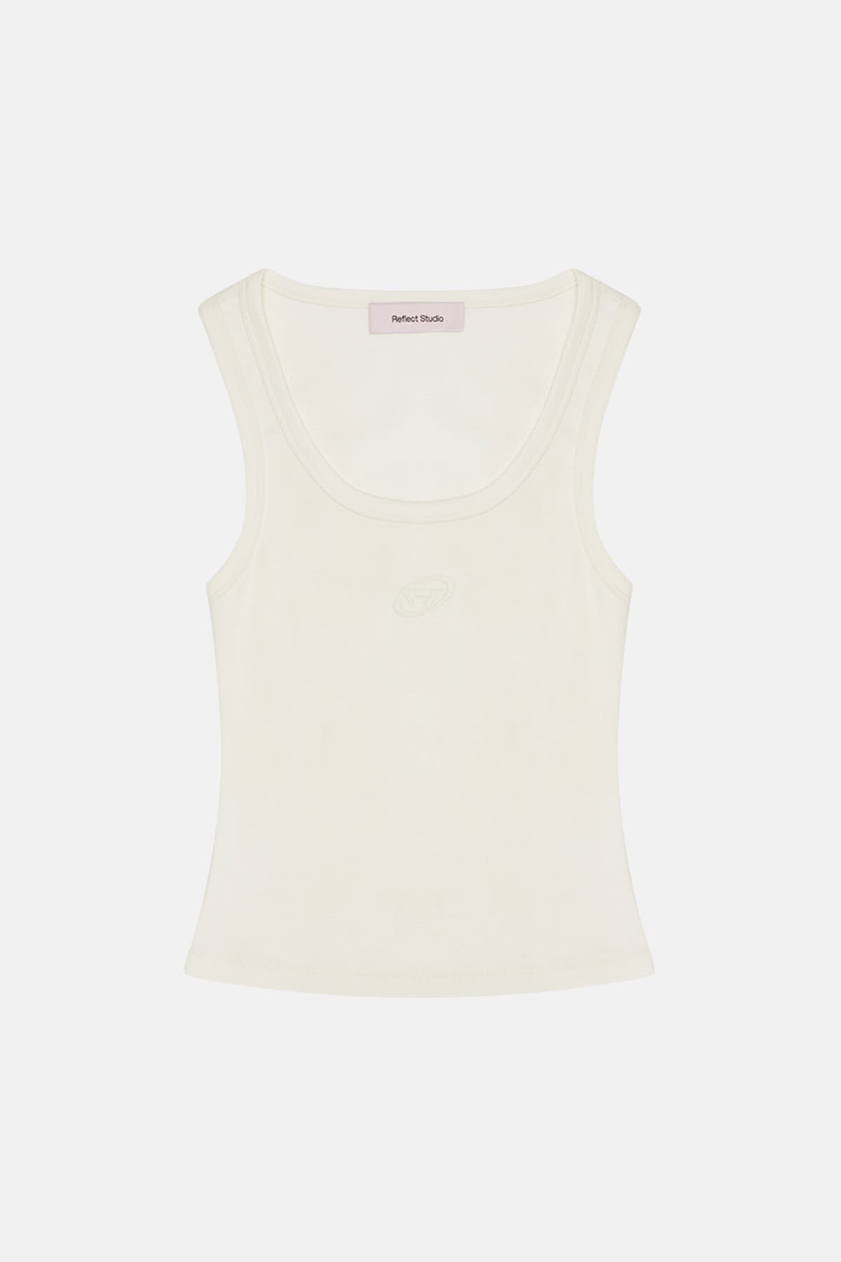 Ribbed Tank Top - Bone White