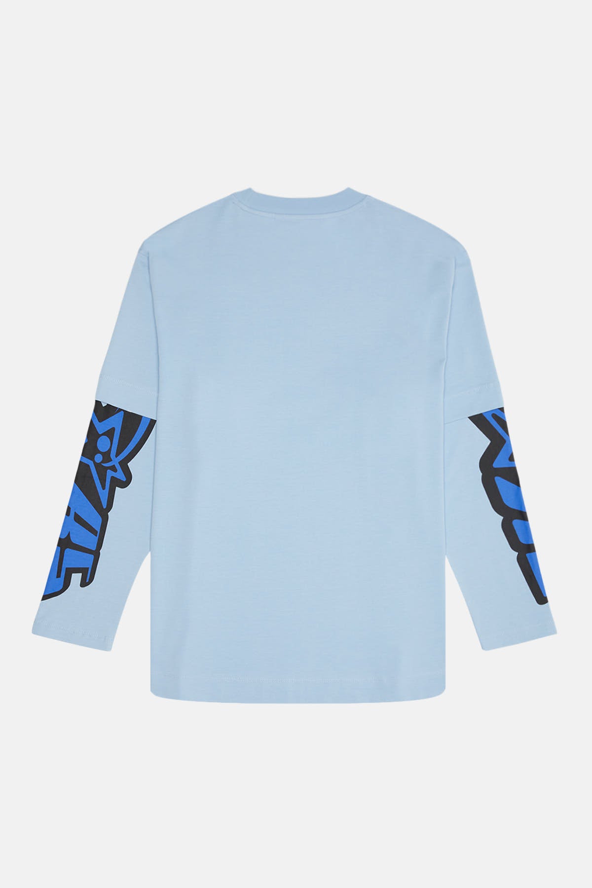Logo Double Sleeve T-shirt - Powder Blue