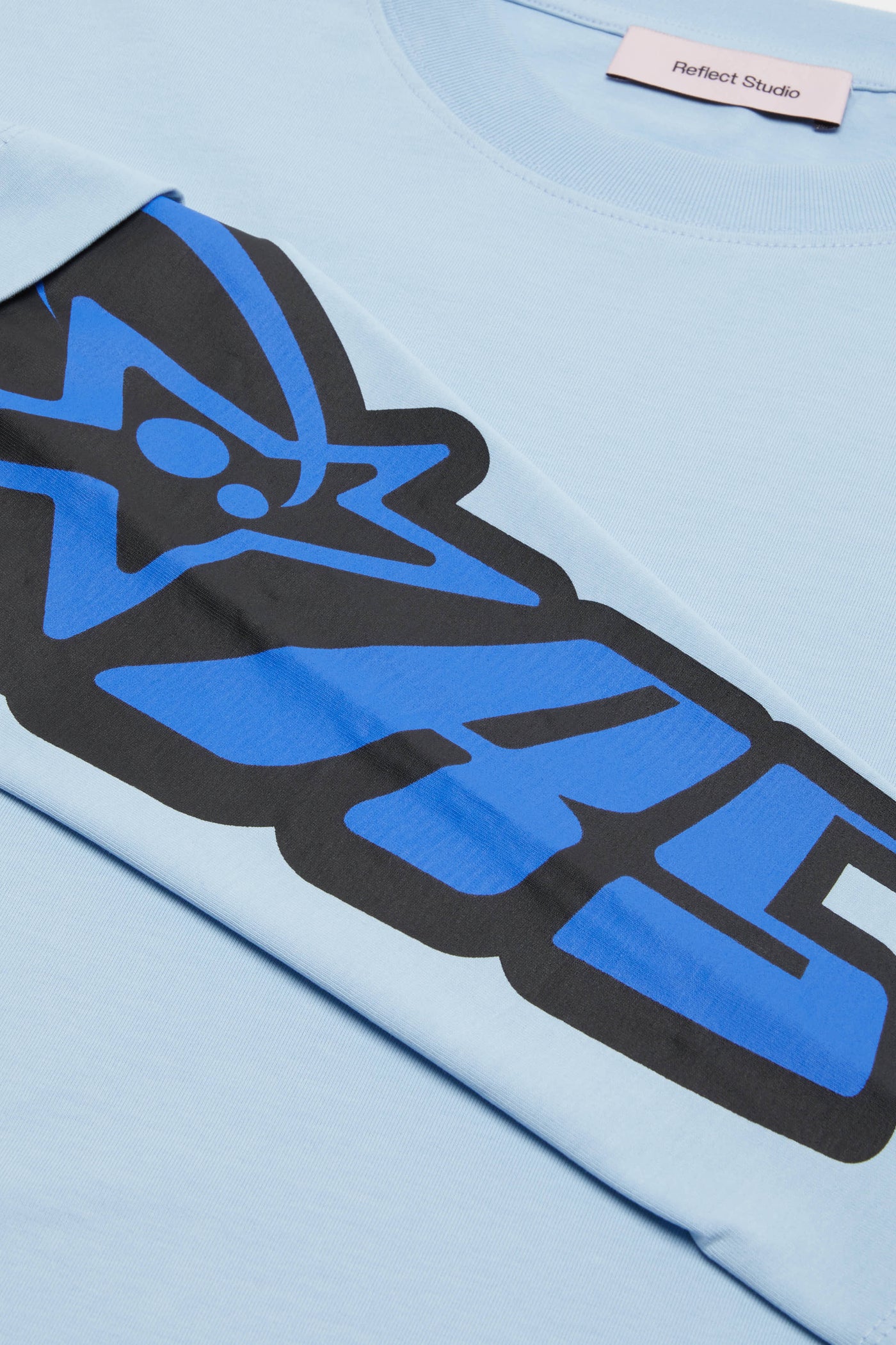 Logo Double Sleeve T-shirt - Powder Blue
