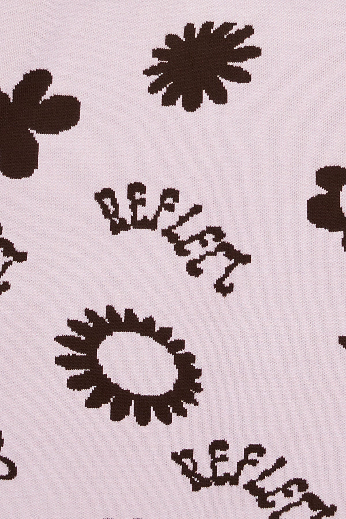 Logo Pattern Etek - Lilac-Brown · 2