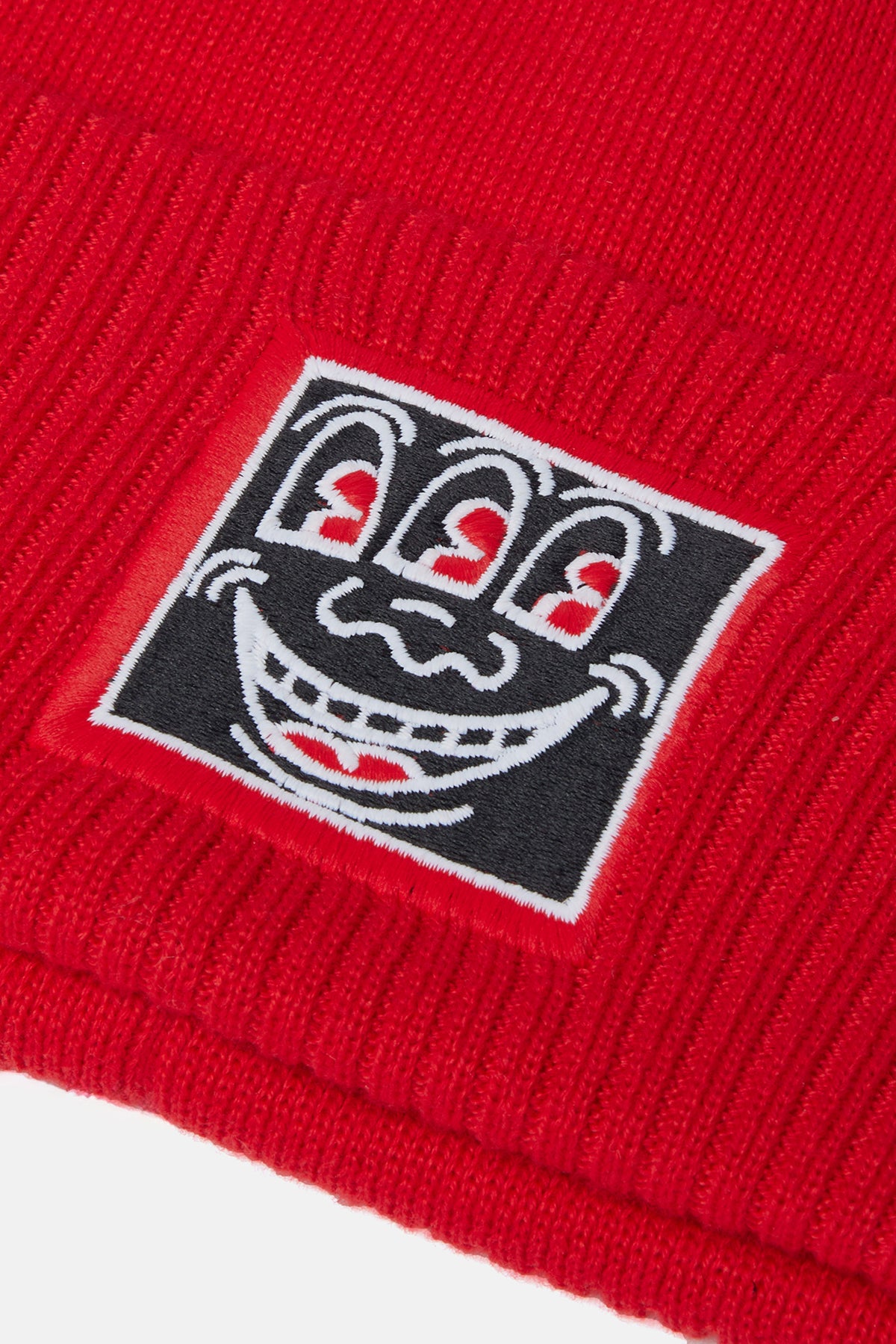 Keith Haring Smile Bere - Kırmızı