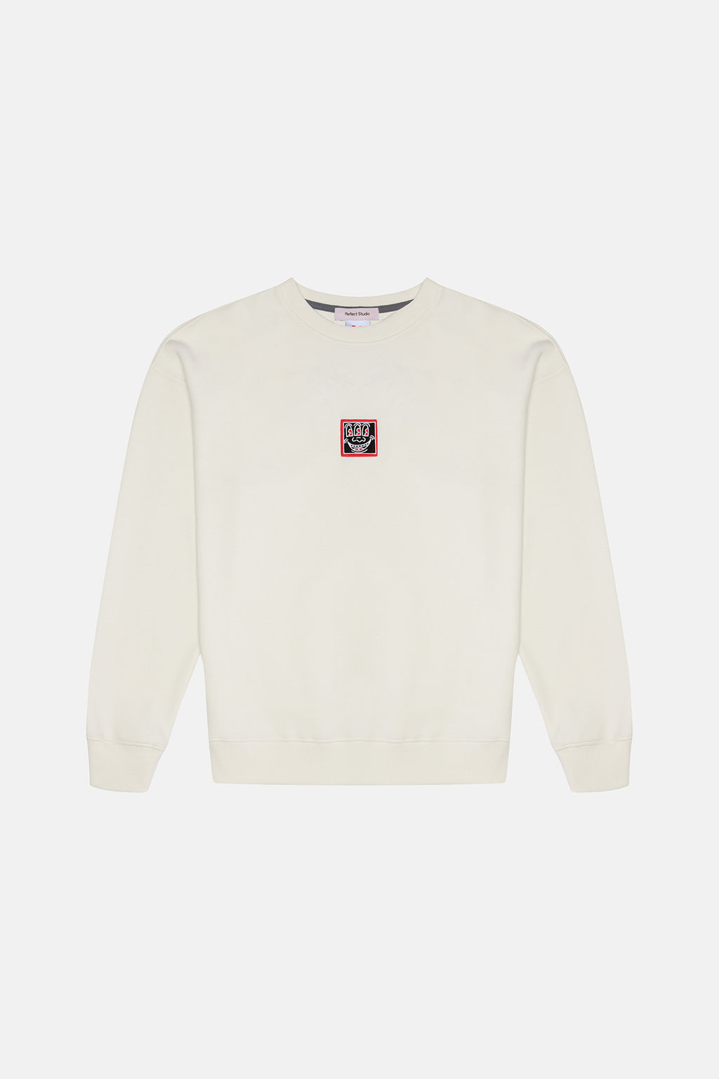 Keith Haring Smile SuperSoft  Sweatshirt - Ekru