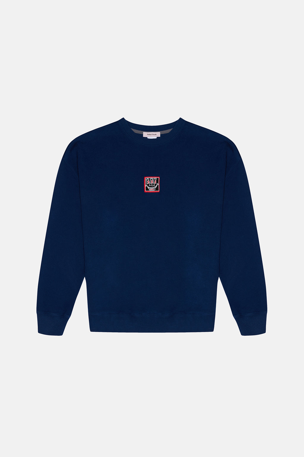 Keith Haring Smile SuperSoft  Sweatshirt - Lacivert