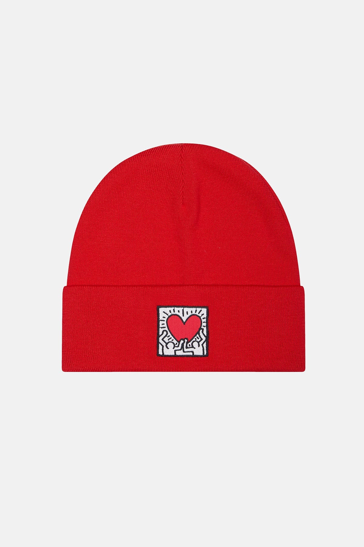 Keith Haring Love Bere - Kırmızı