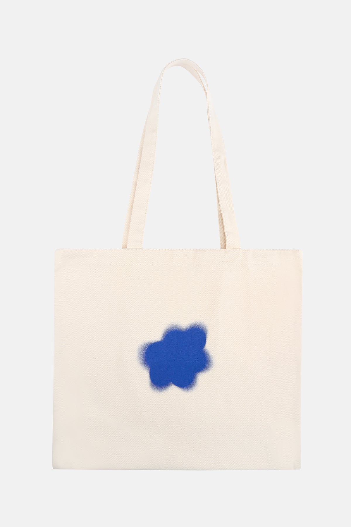 Blurred Dot Tote Bag - Ekru