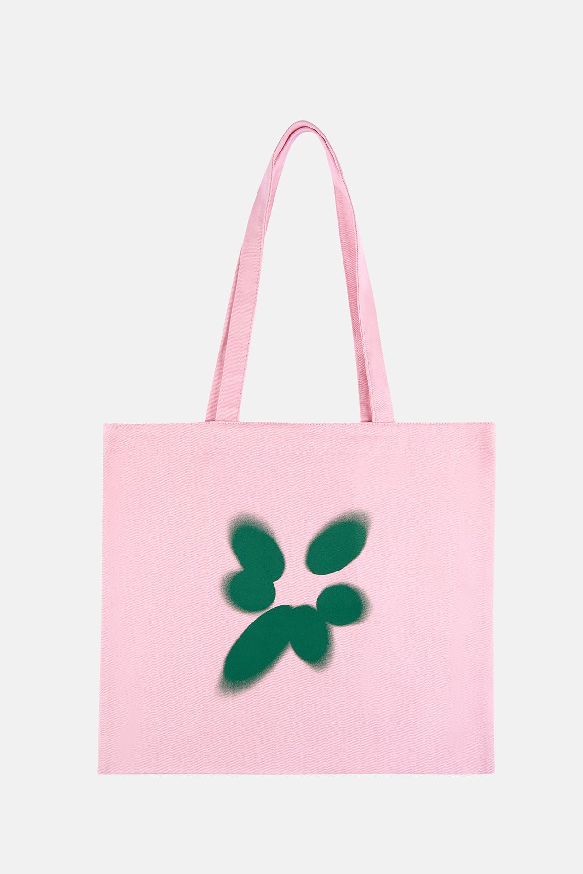 Blurred Dots Tote Bag - Pembe