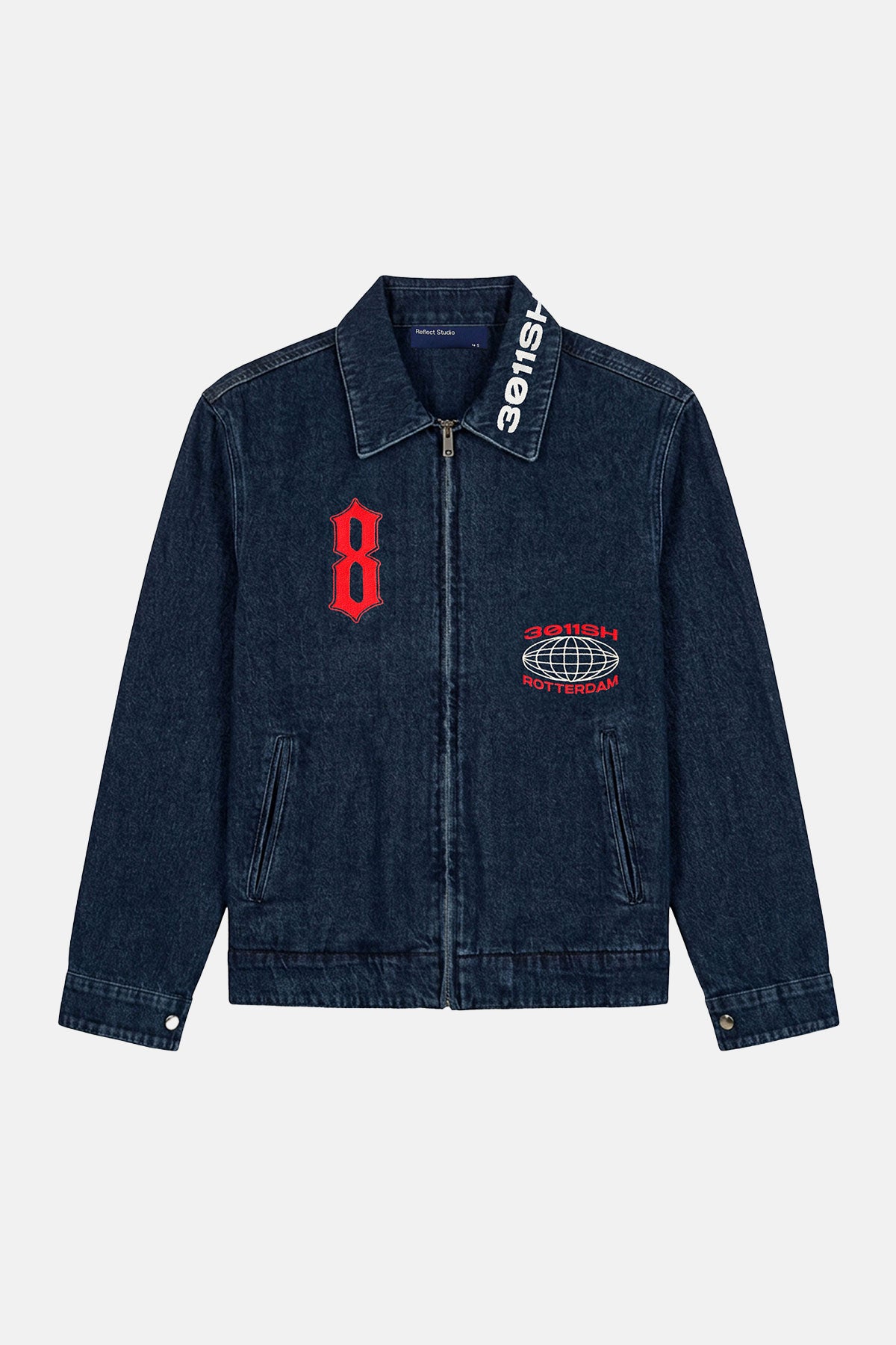 Murda Denim Ceket - Mavi