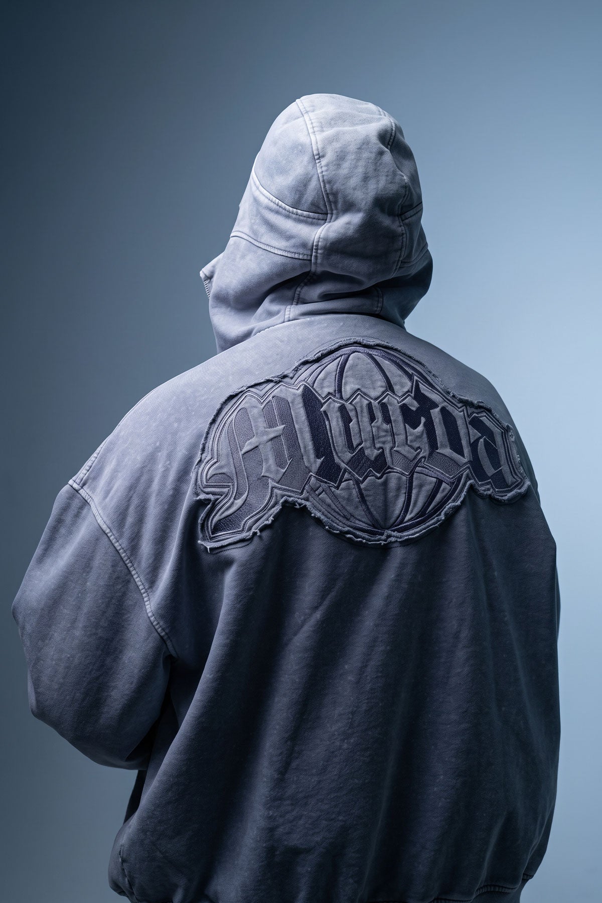 Murda Ninja Full-Zip Hoodie - Gri