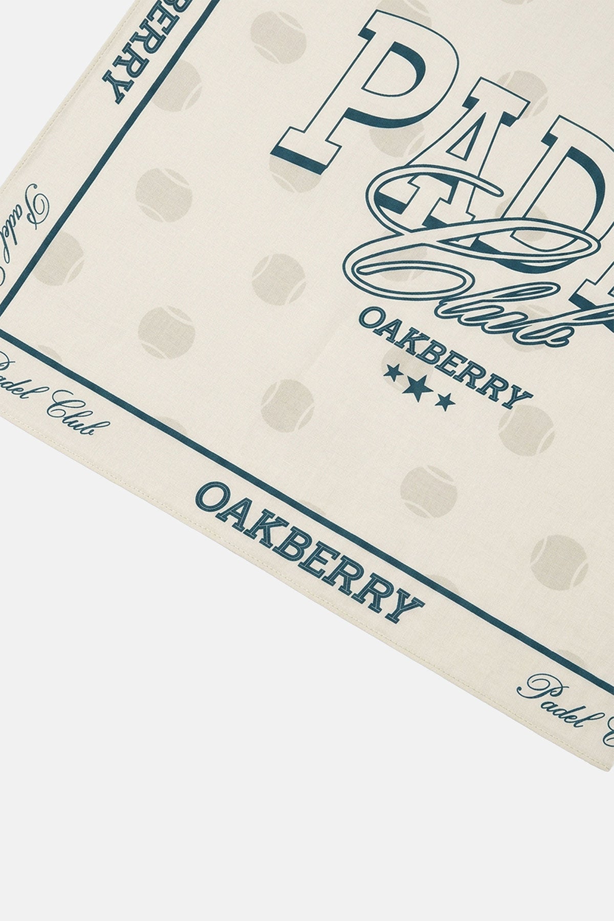 OAKBERRY Padel Club Bandana - Ekru