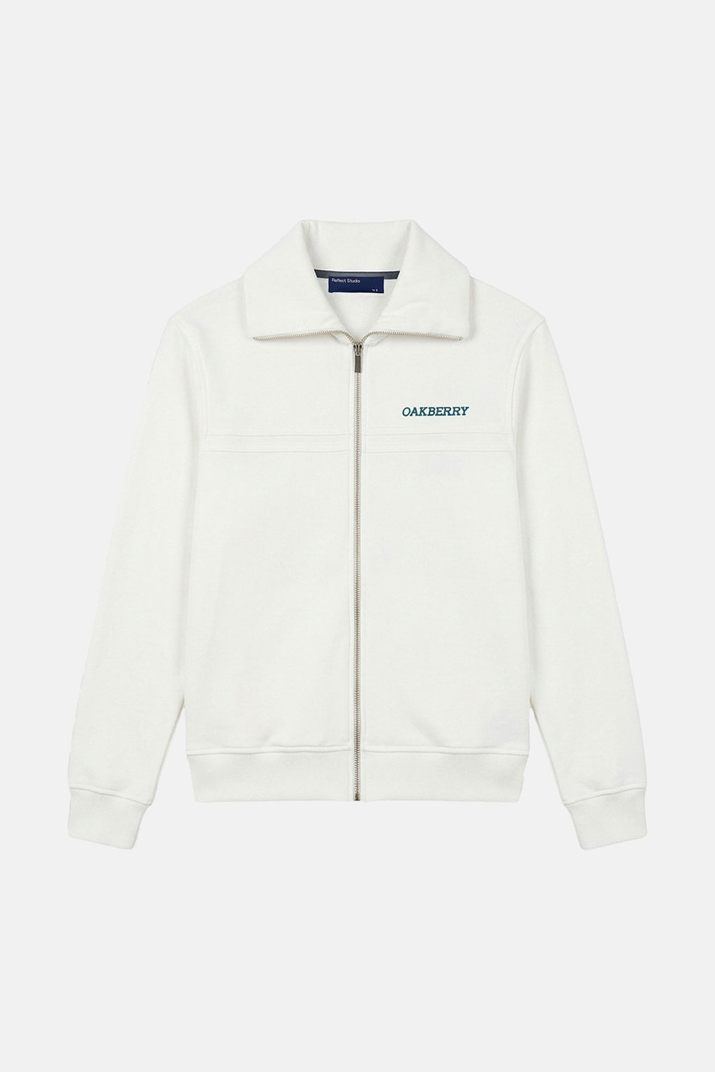 OAKBERRY Padel Club Soft Fleece Fermuarlı Sweatshirt - Ekru