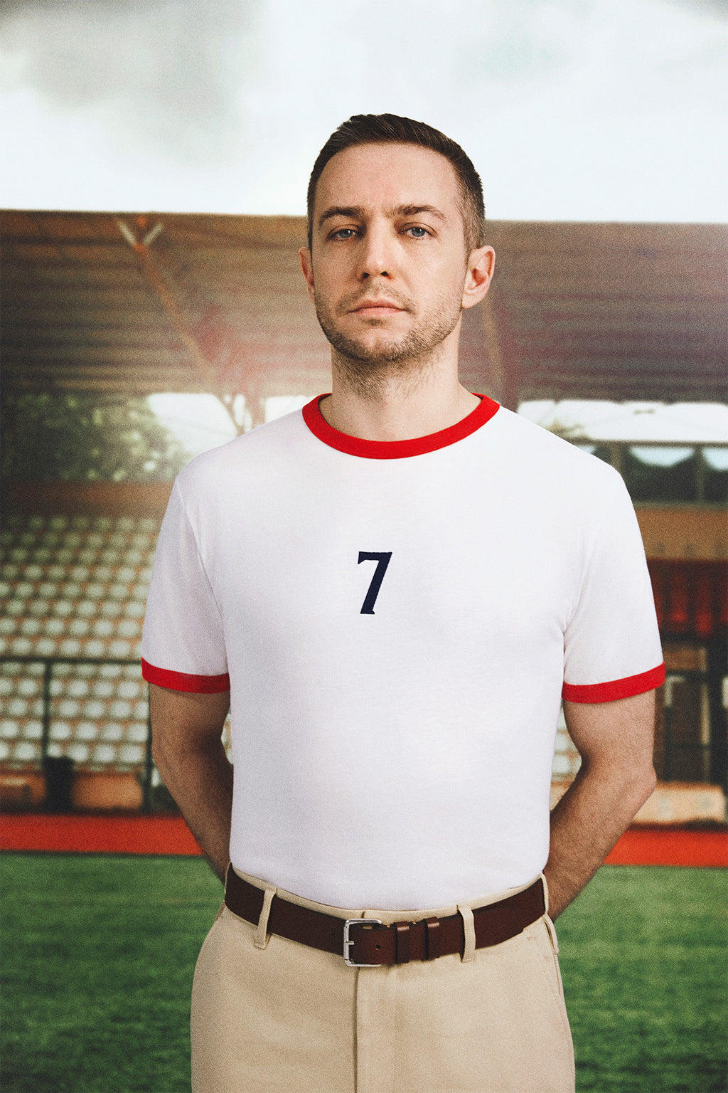 England 7 Light-Weight T-Shirt - Beyaz