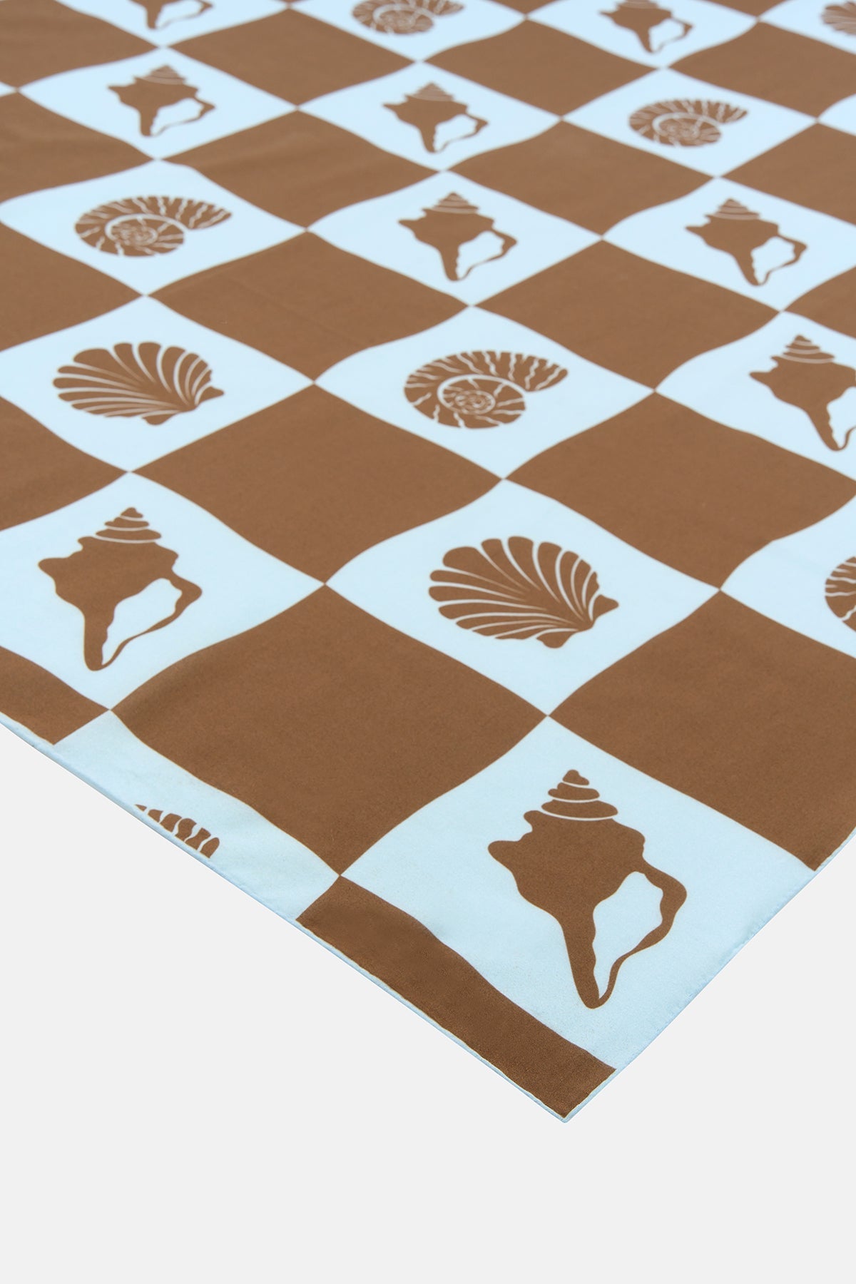 Midye Kabukları Pareo - Kahverengi