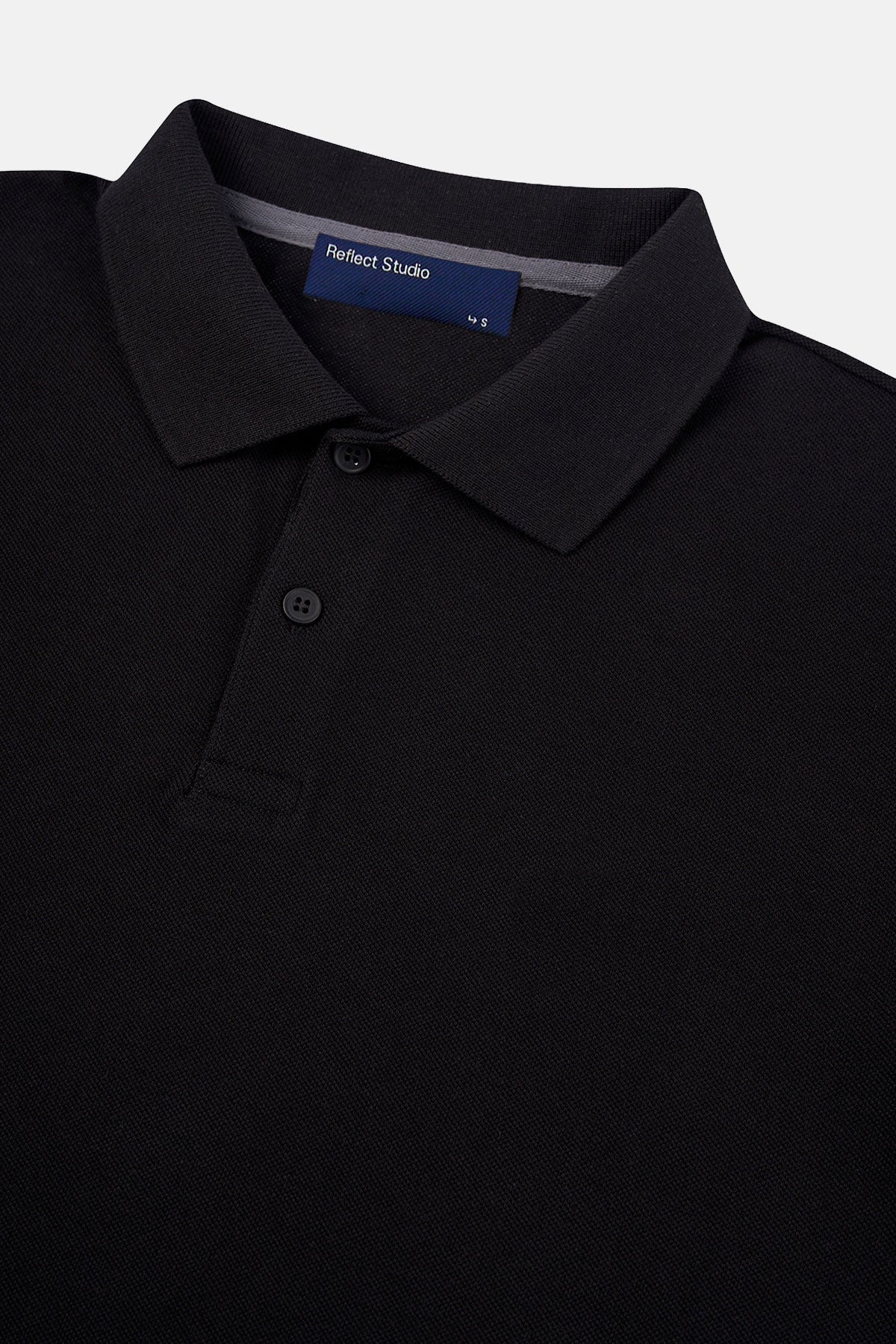 Basic Polo T-shirt - Siyah