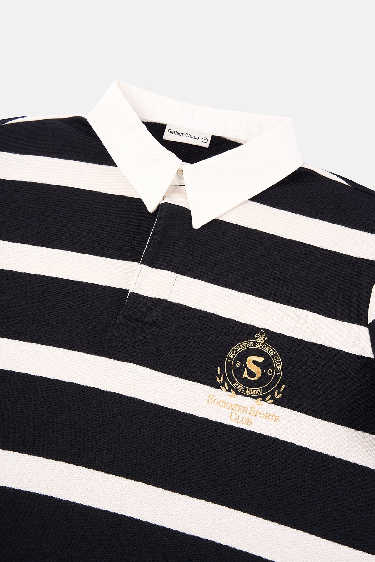 Socrates Sports Club Polo Sweatshirt - Siyah