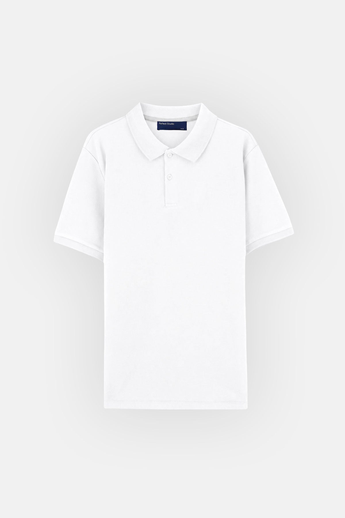 Basic Polo T-shirt - Beyaz