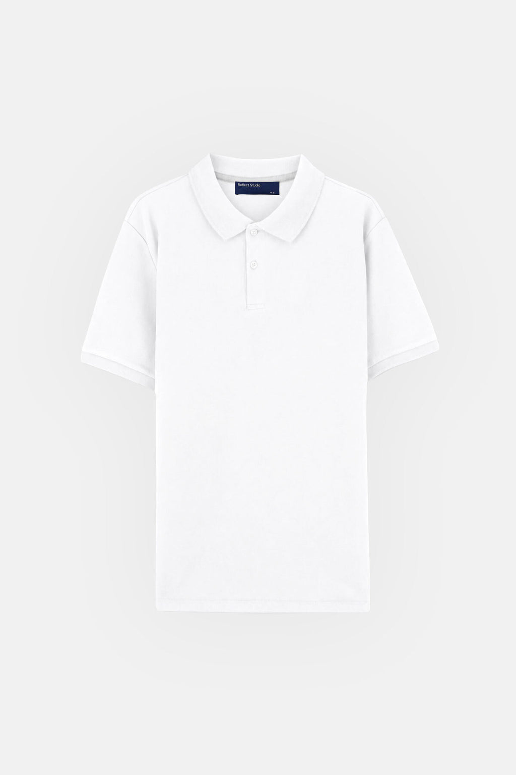 Basic Polo T-shirt - Beyaz