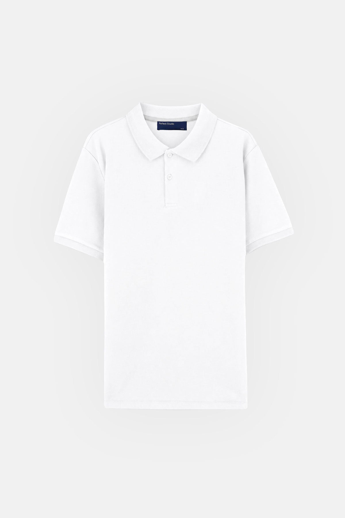 Basic Polo T-shirt - Beyaz