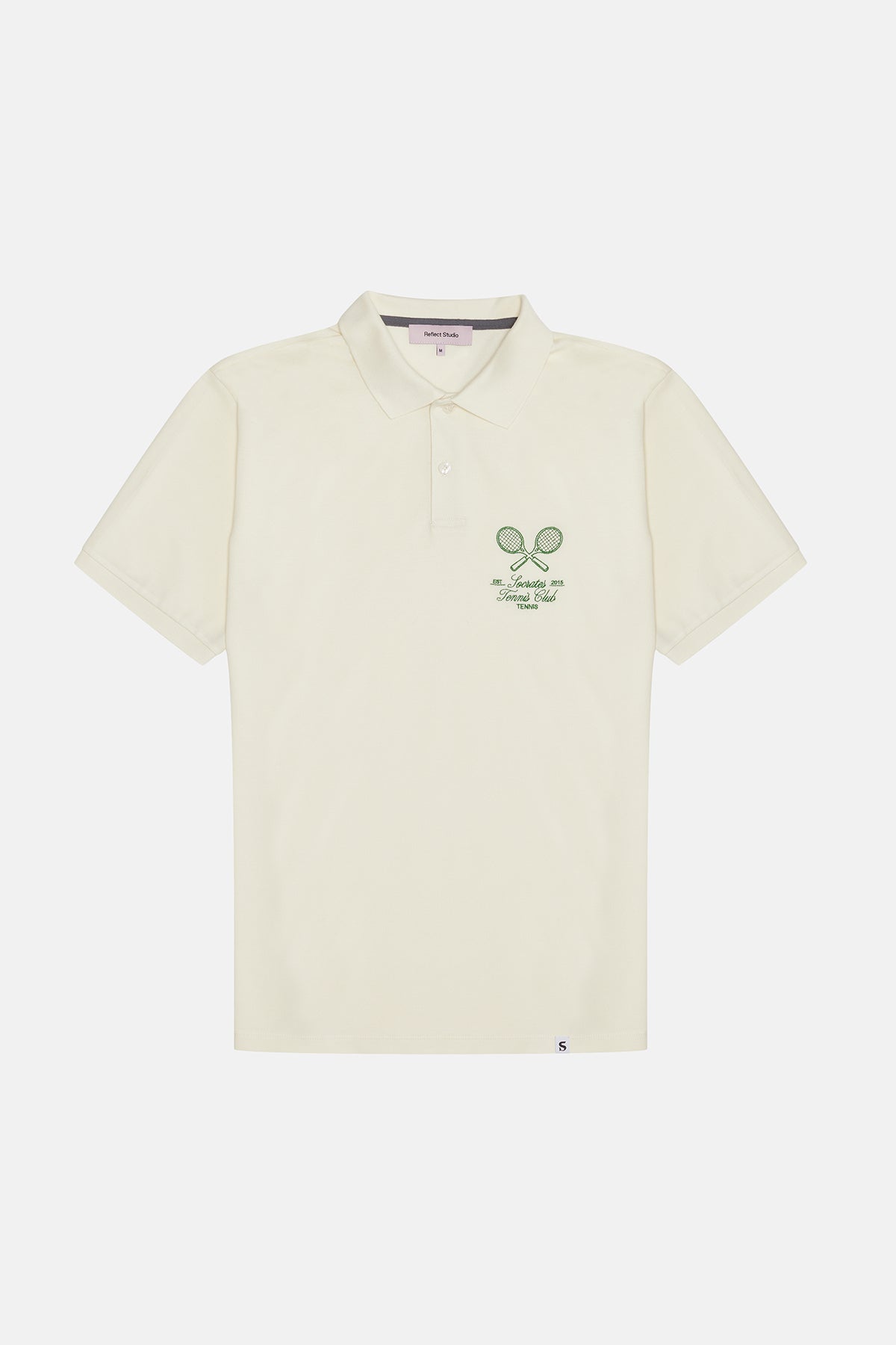 Socrates Tennis Club Polo T-Shirt - Ekru