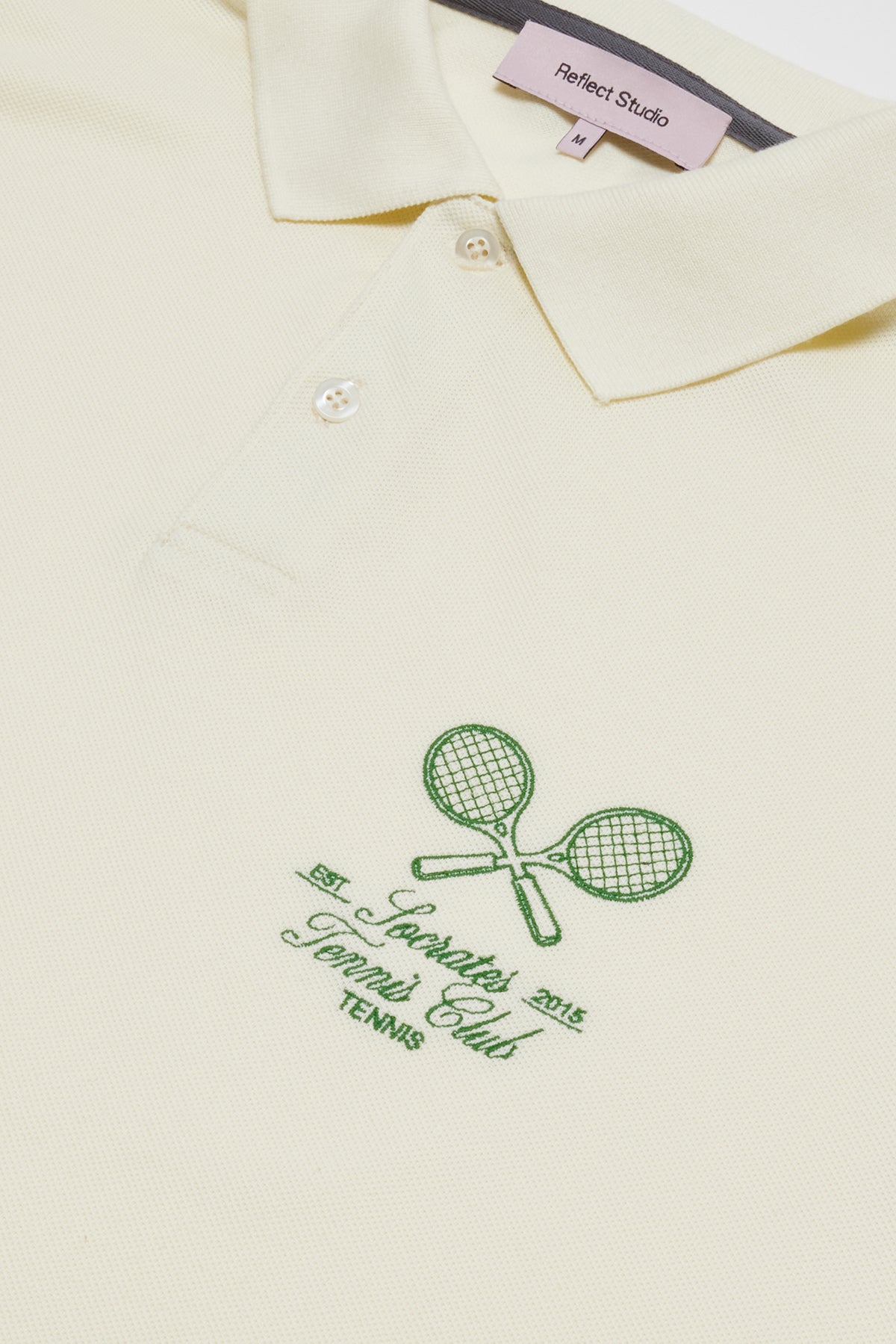 Socrates Tennis Club Polo T-Shirt - Ekru